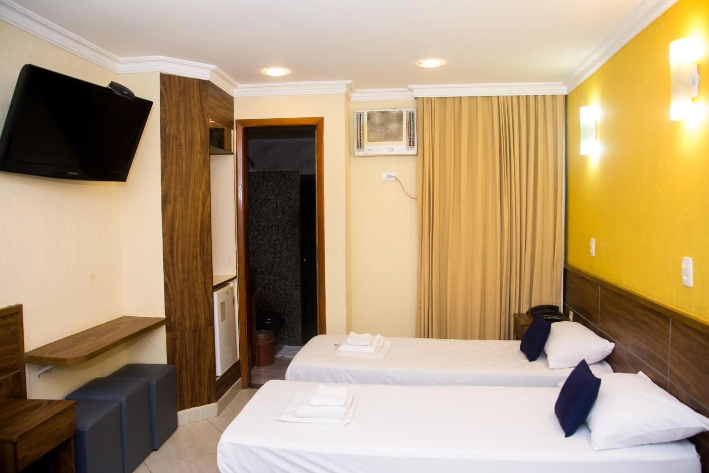 Bed in Hotel Villa Rica