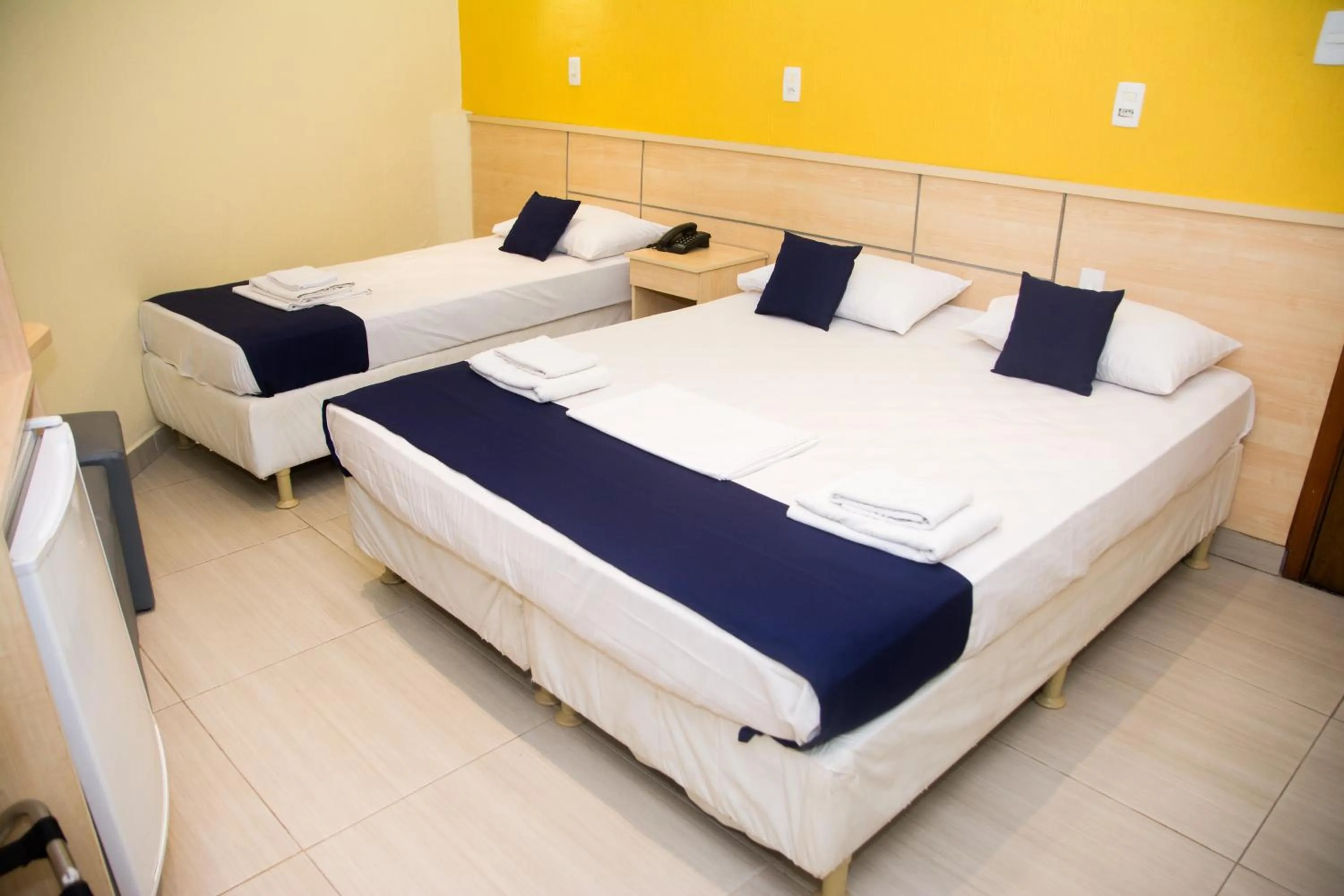 Bed in Hotel Villa Rica