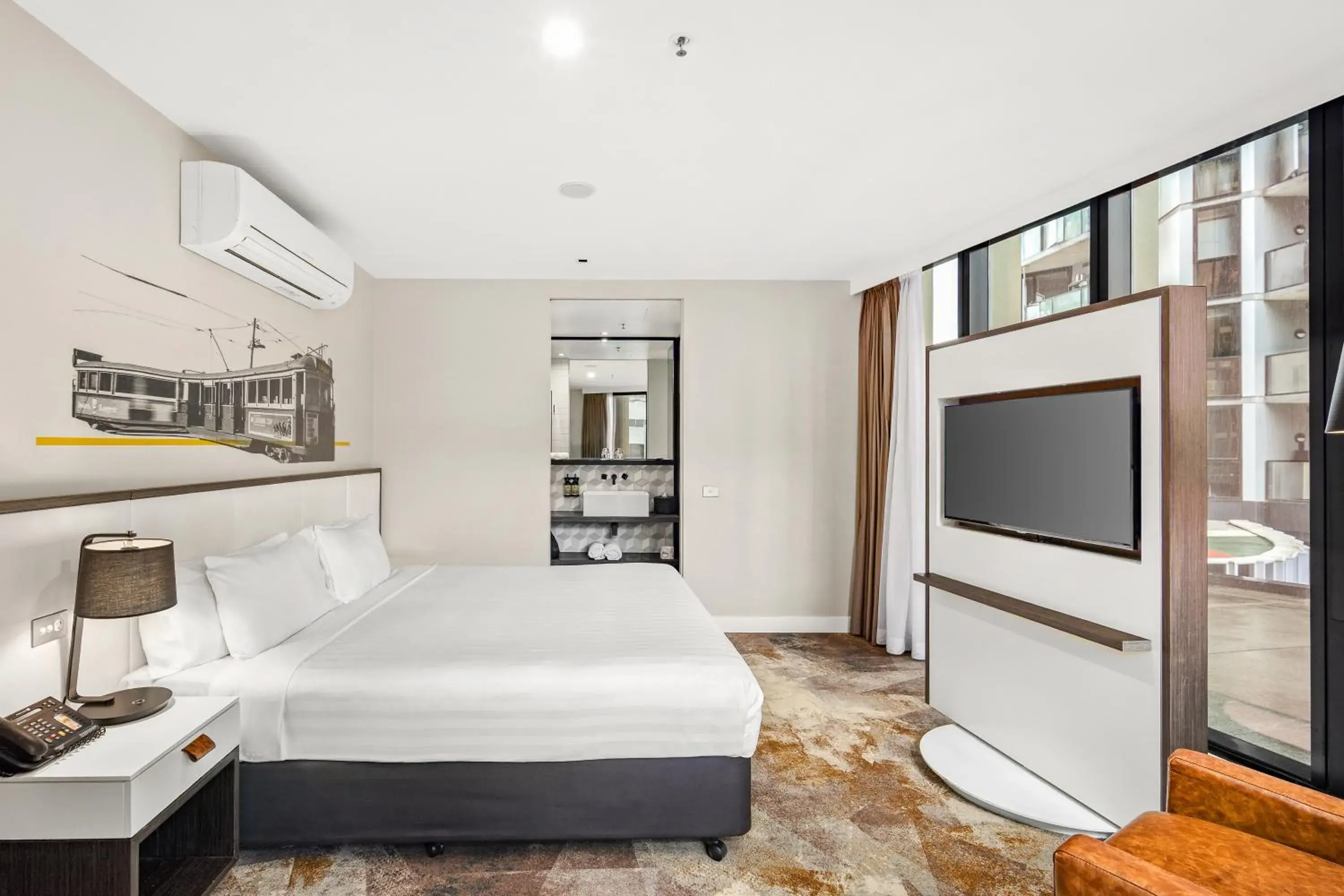 Bed in Peppers Docklands Bed in Peppers Docklands