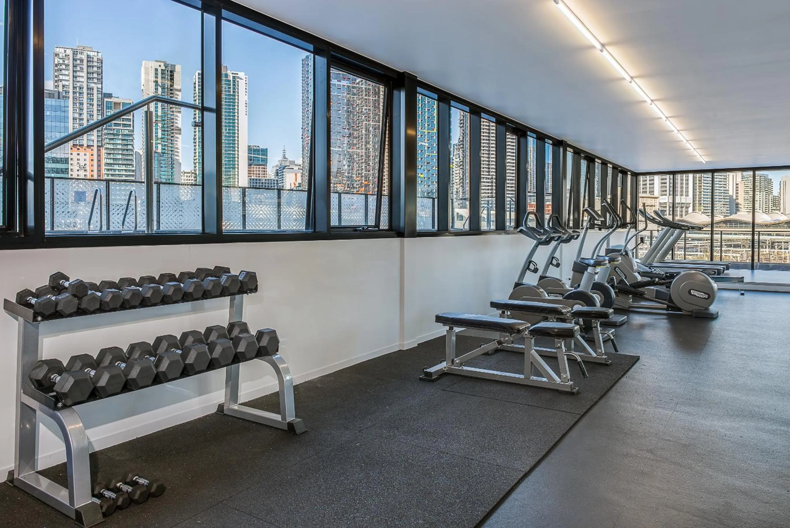 Fitness centre/facilities in Peppers Docklands