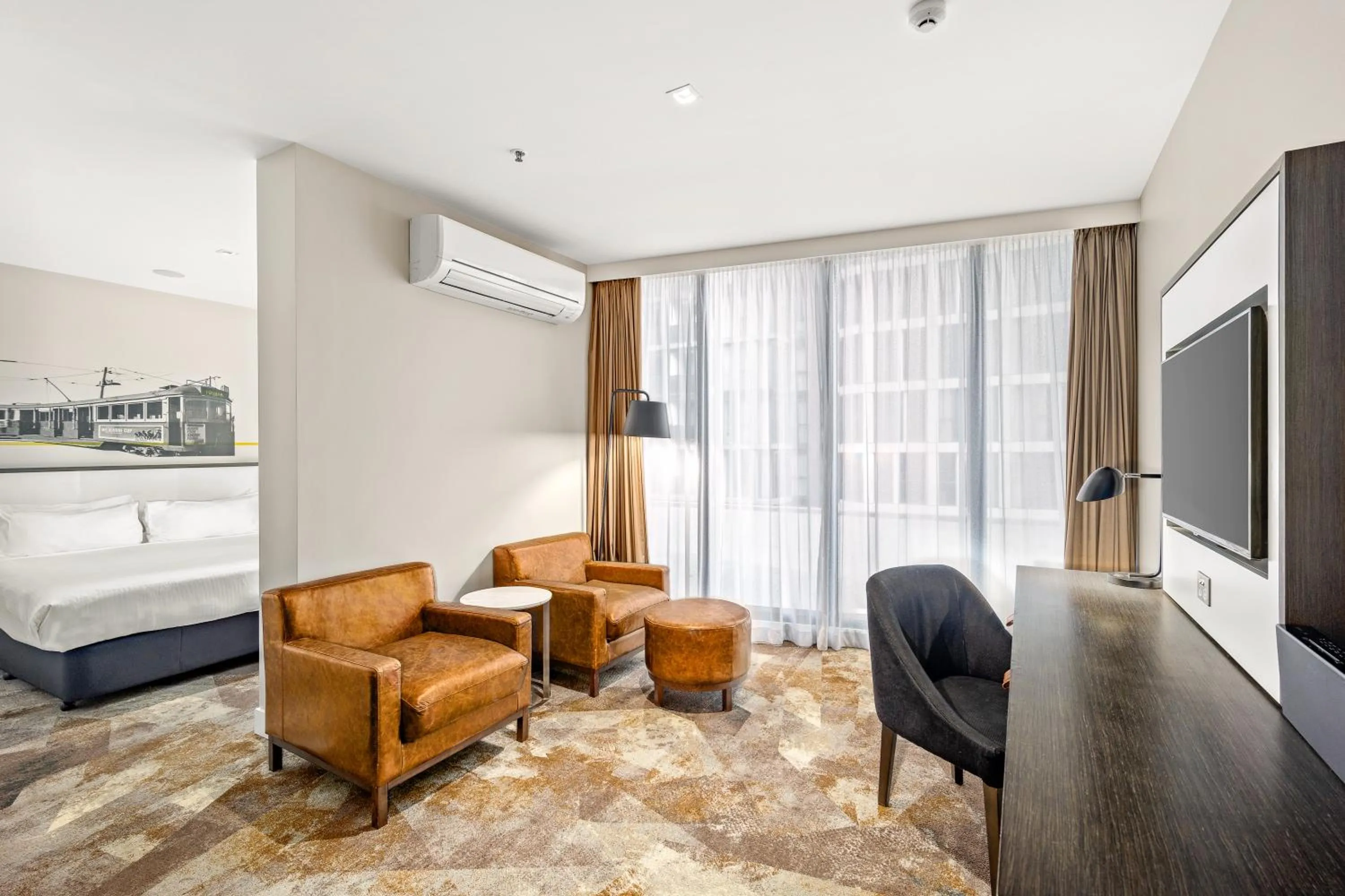 Bed in Peppers Docklands