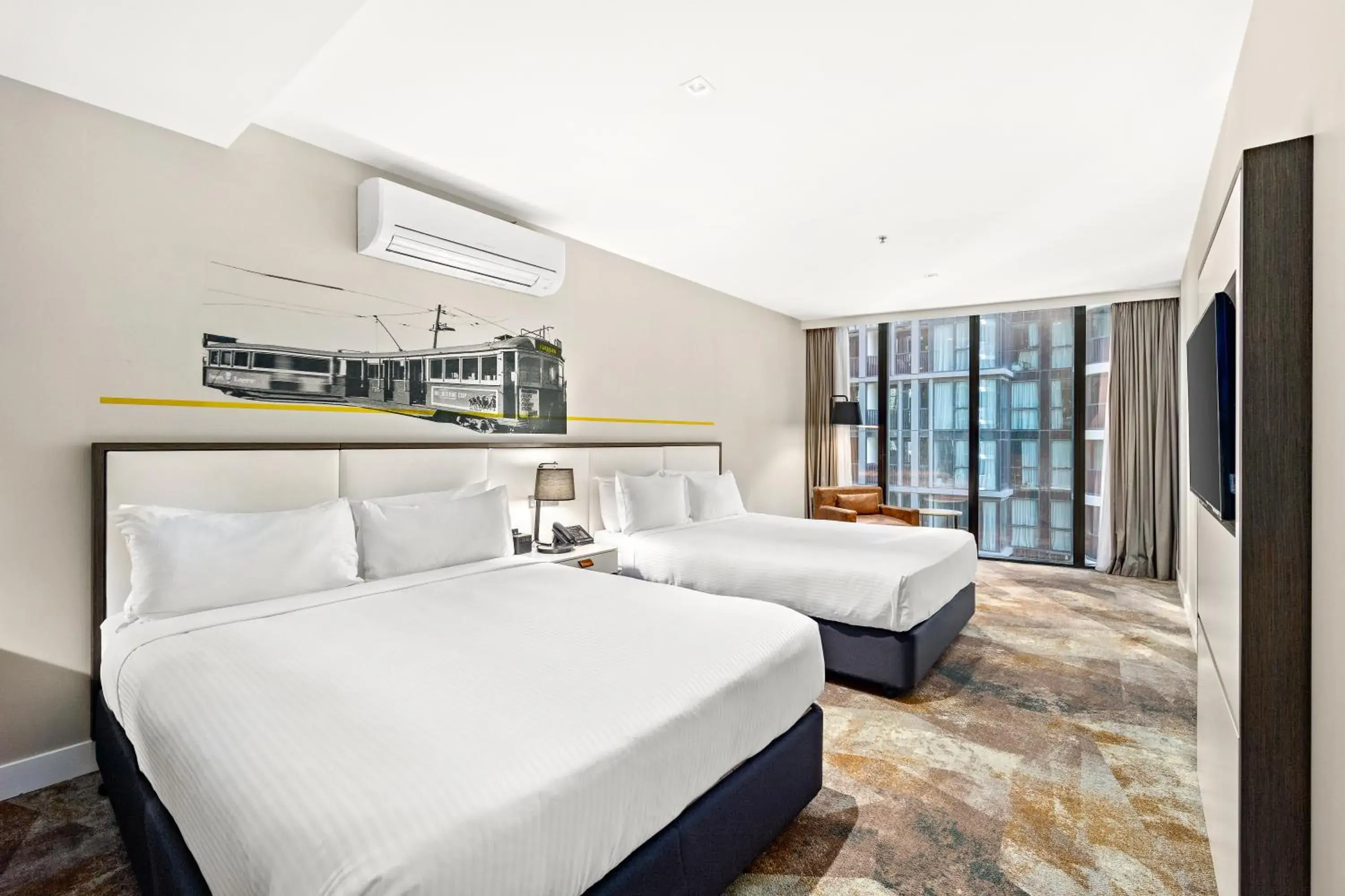 Bed in Peppers Docklands Bed in Peppers Docklands