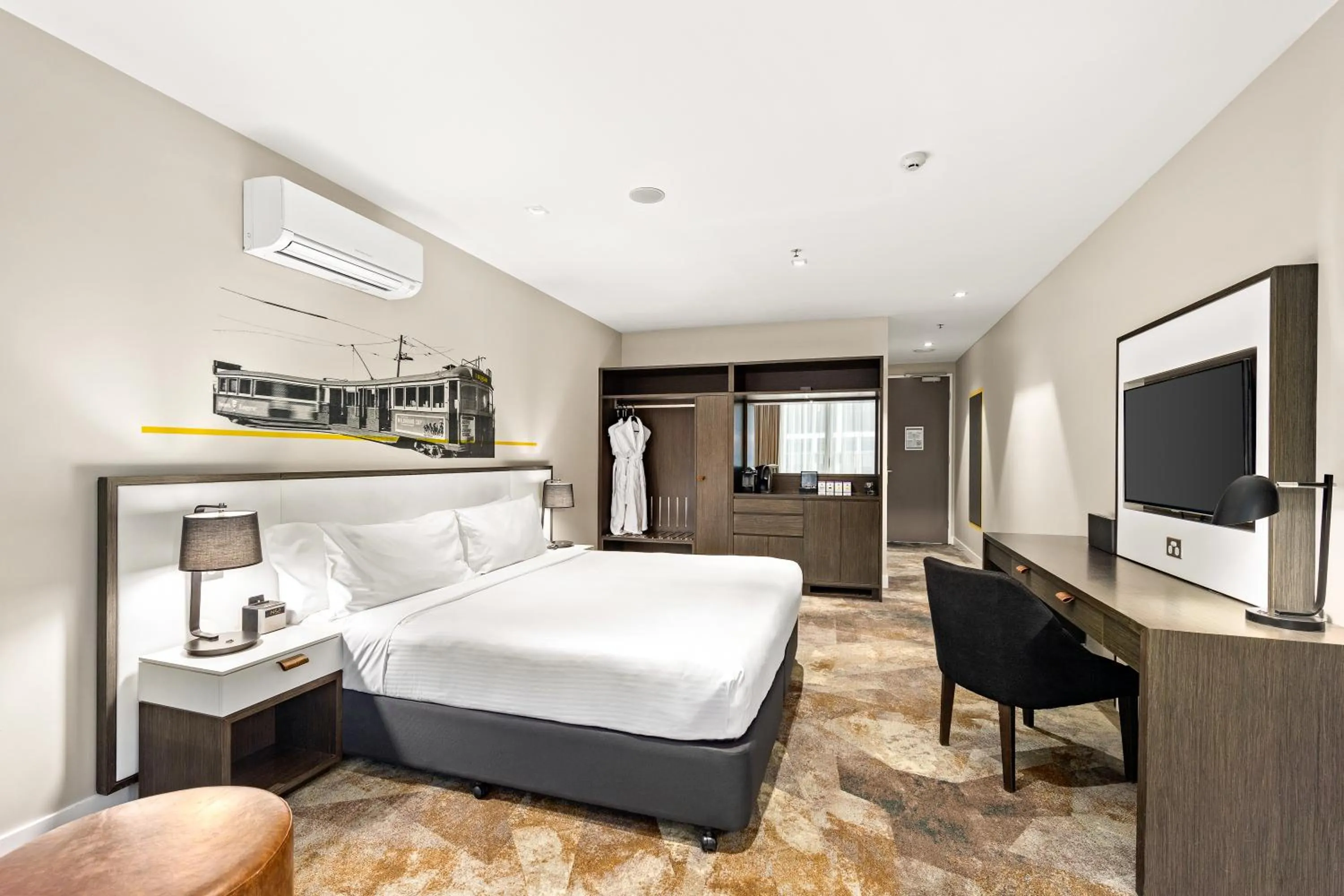 Bed in Peppers Docklands