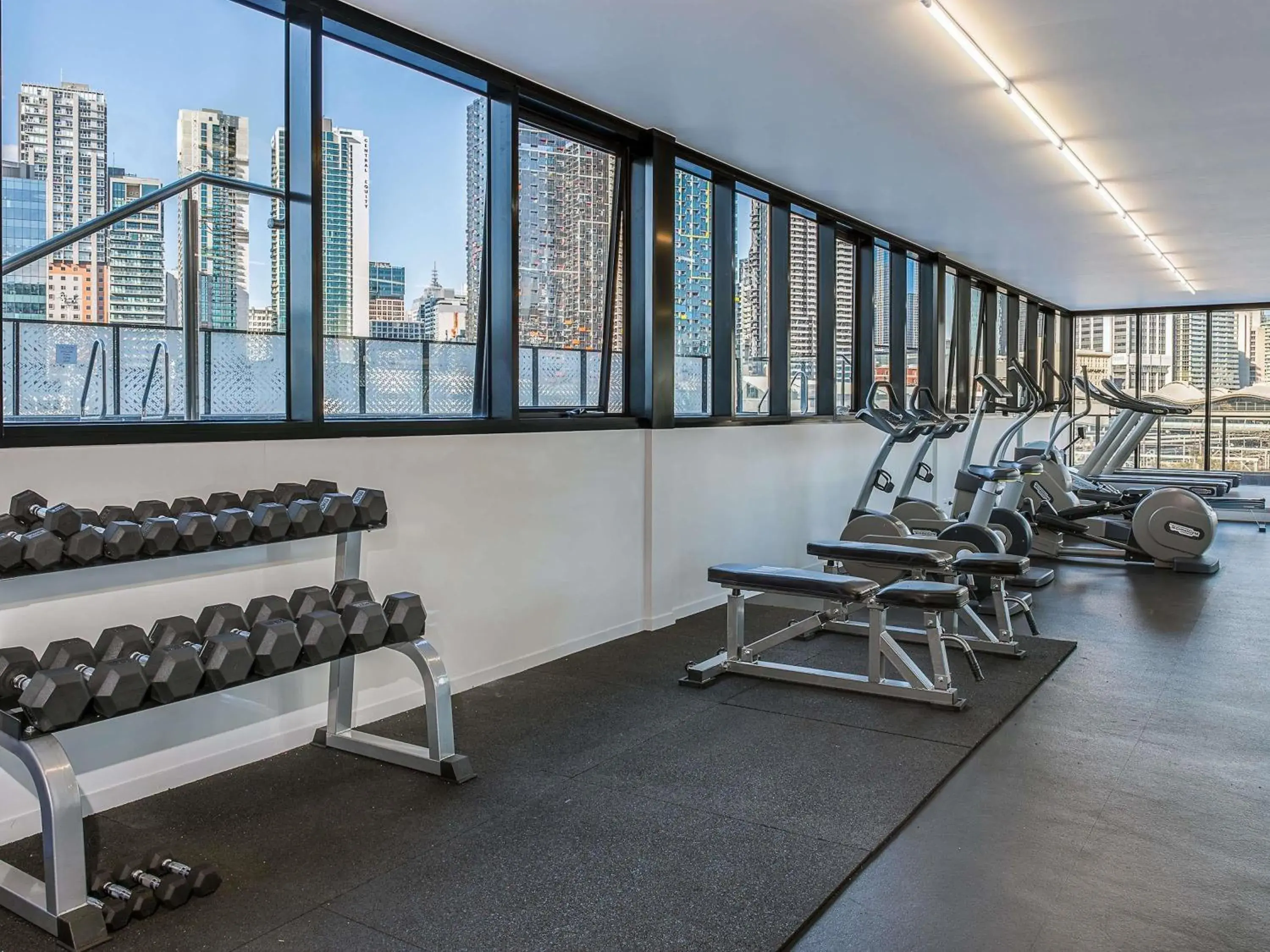 Fitness centre/facilities in Peppers Docklands Fitness centre/facilities in Peppers Docklands