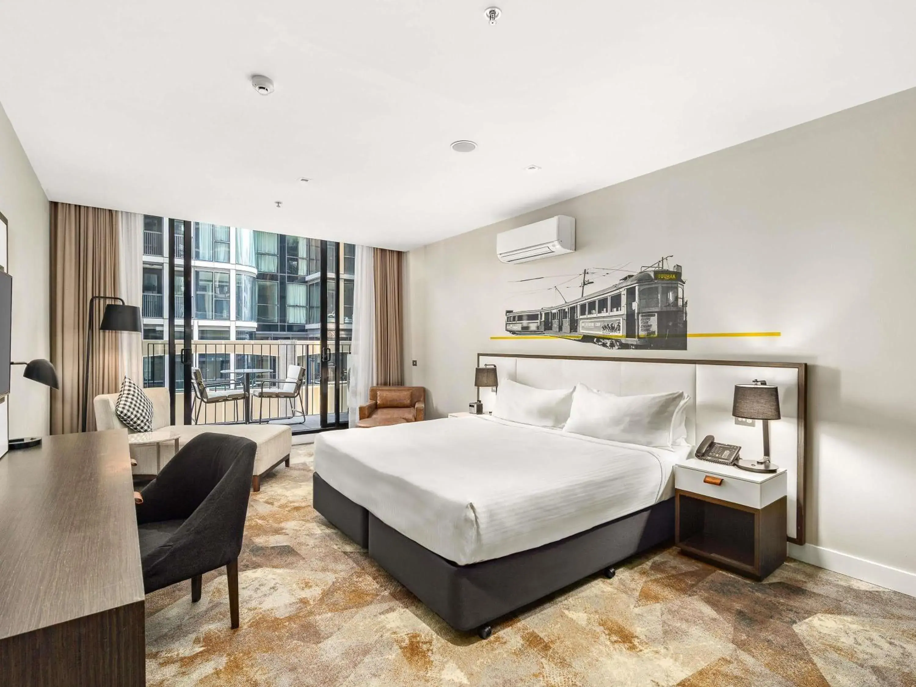 Bedroom, Bed in Peppers Docklands Bedroom, Bed in Peppers Docklands