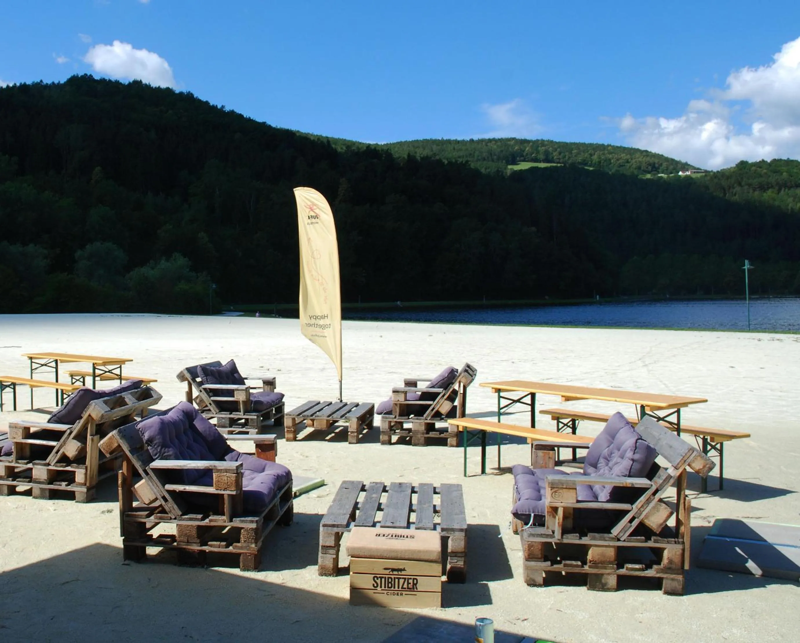 Beach in JUFA Hotel Stubenbergsee