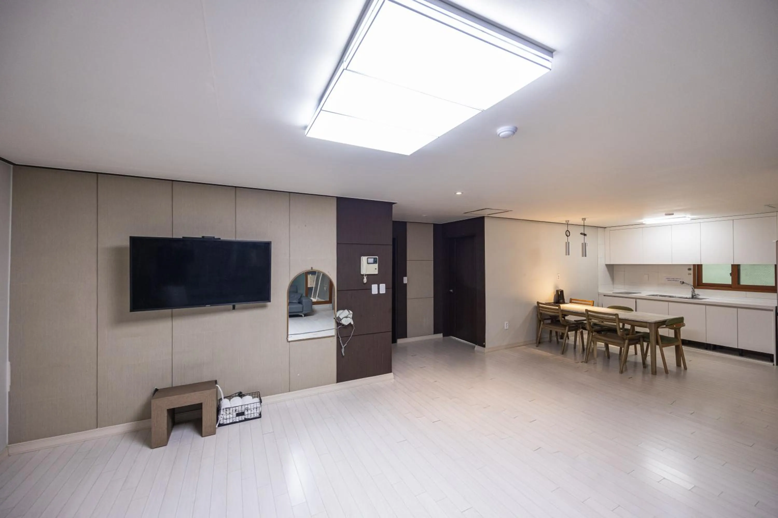 Kitchen or kitchenette in Lien Hotel Haeundae