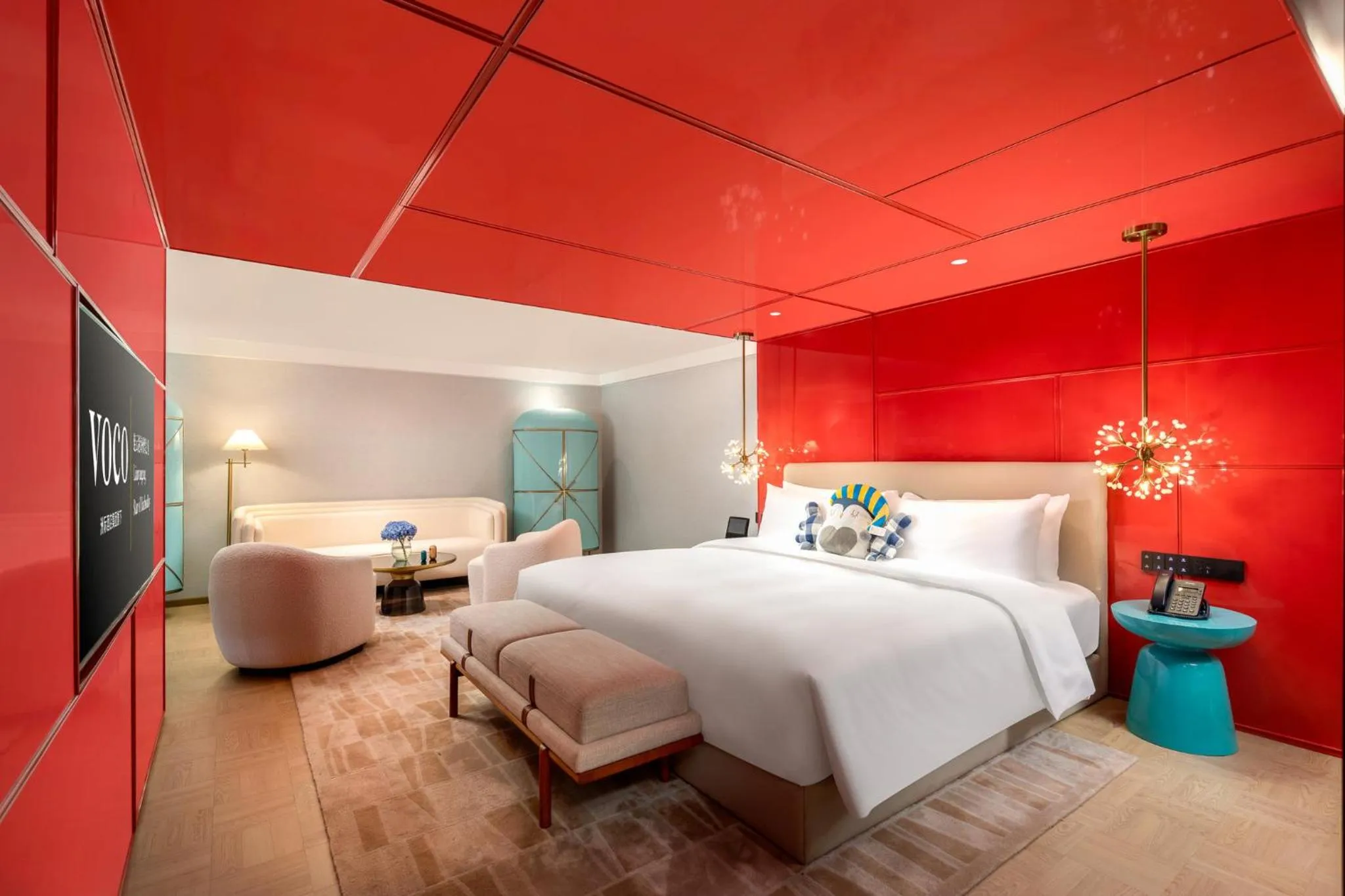 Photo of the whole room, Bed in voco Lianyungang Haizhou Bay by IHG