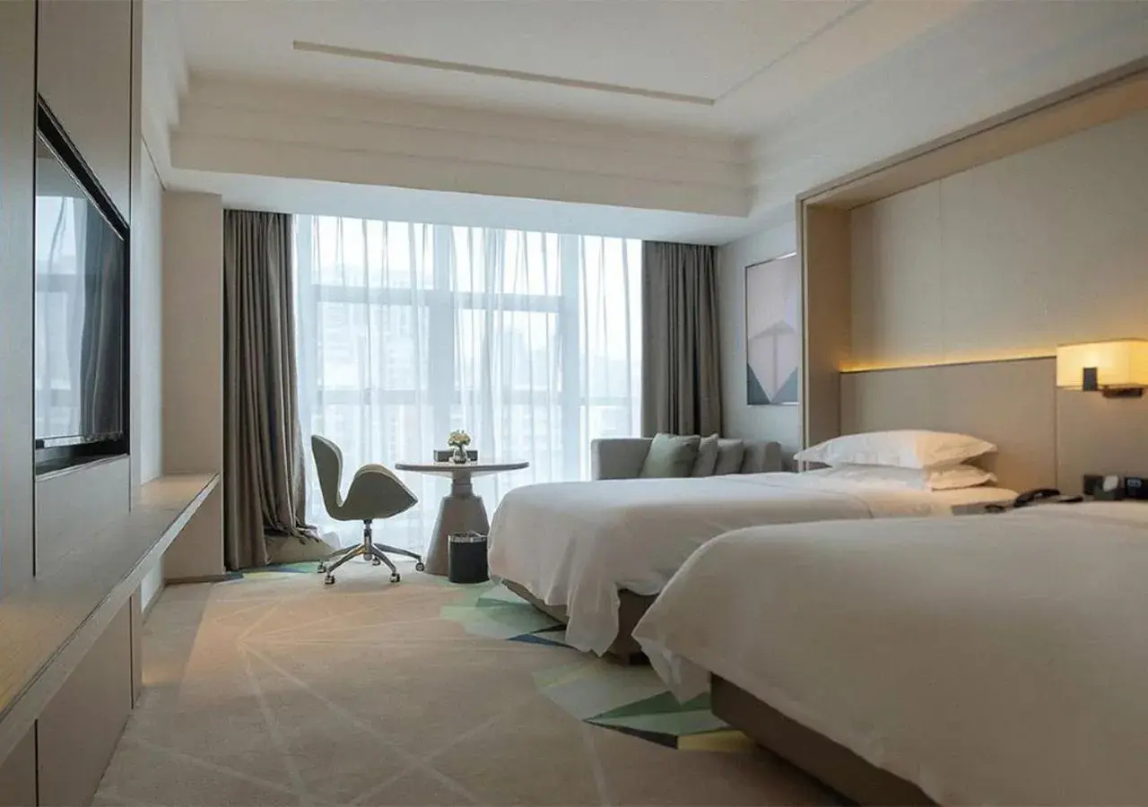 Bed in Holiday Inn Ningde Dijing by IHG Bed in Holiday Inn Ningde Dijing by IHG