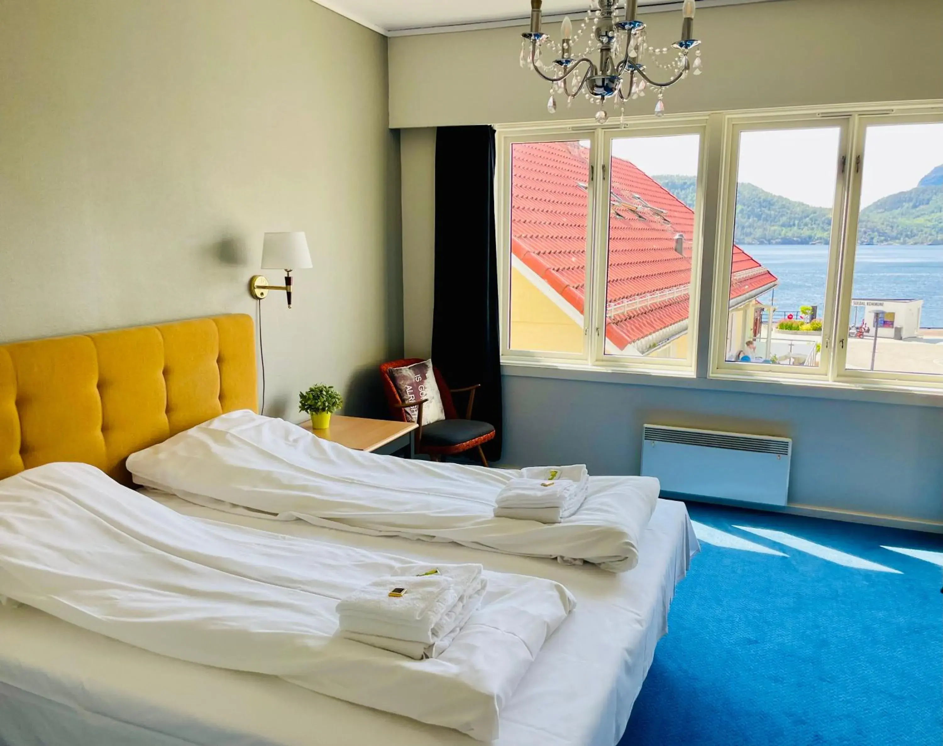 Twin Room - single occupancy in Suldal Hotell Twin Room - single occupancy in Suldal Hotell