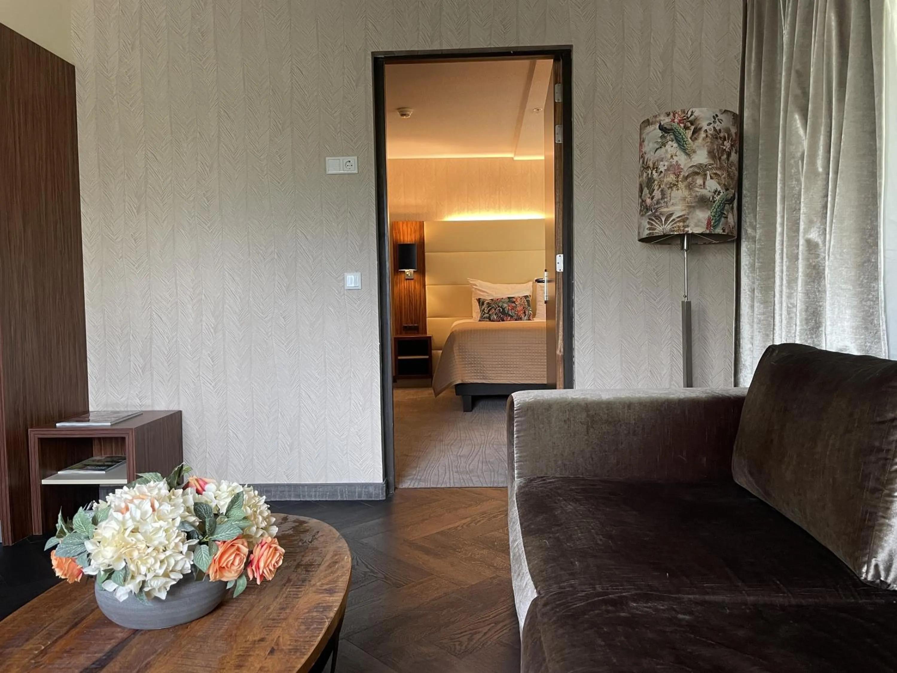 Bed in Van der Valk Hotel Rotterdam - Blijdorp