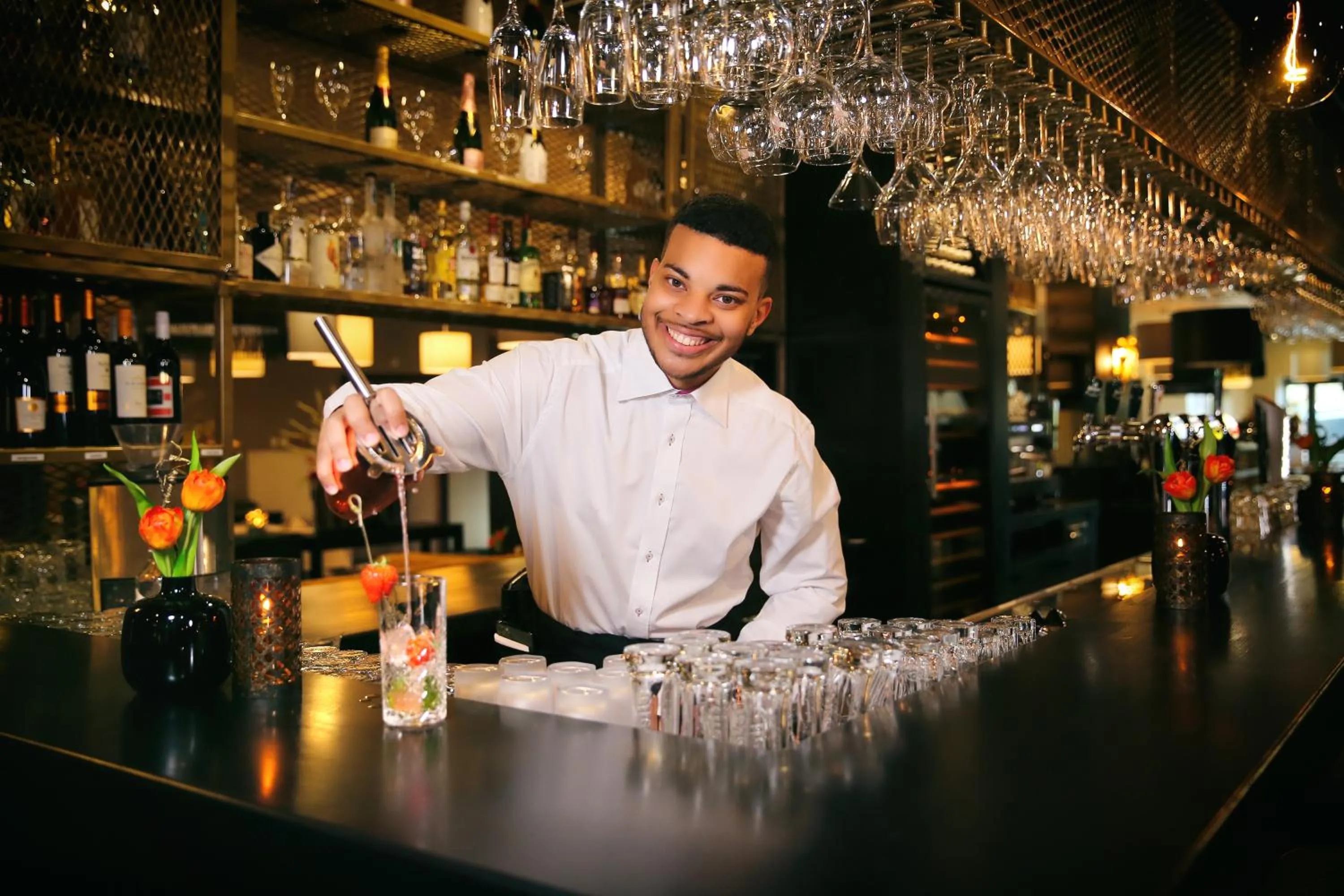 Lounge or bar in Van der Valk Hotel Rotterdam - Blijdorp