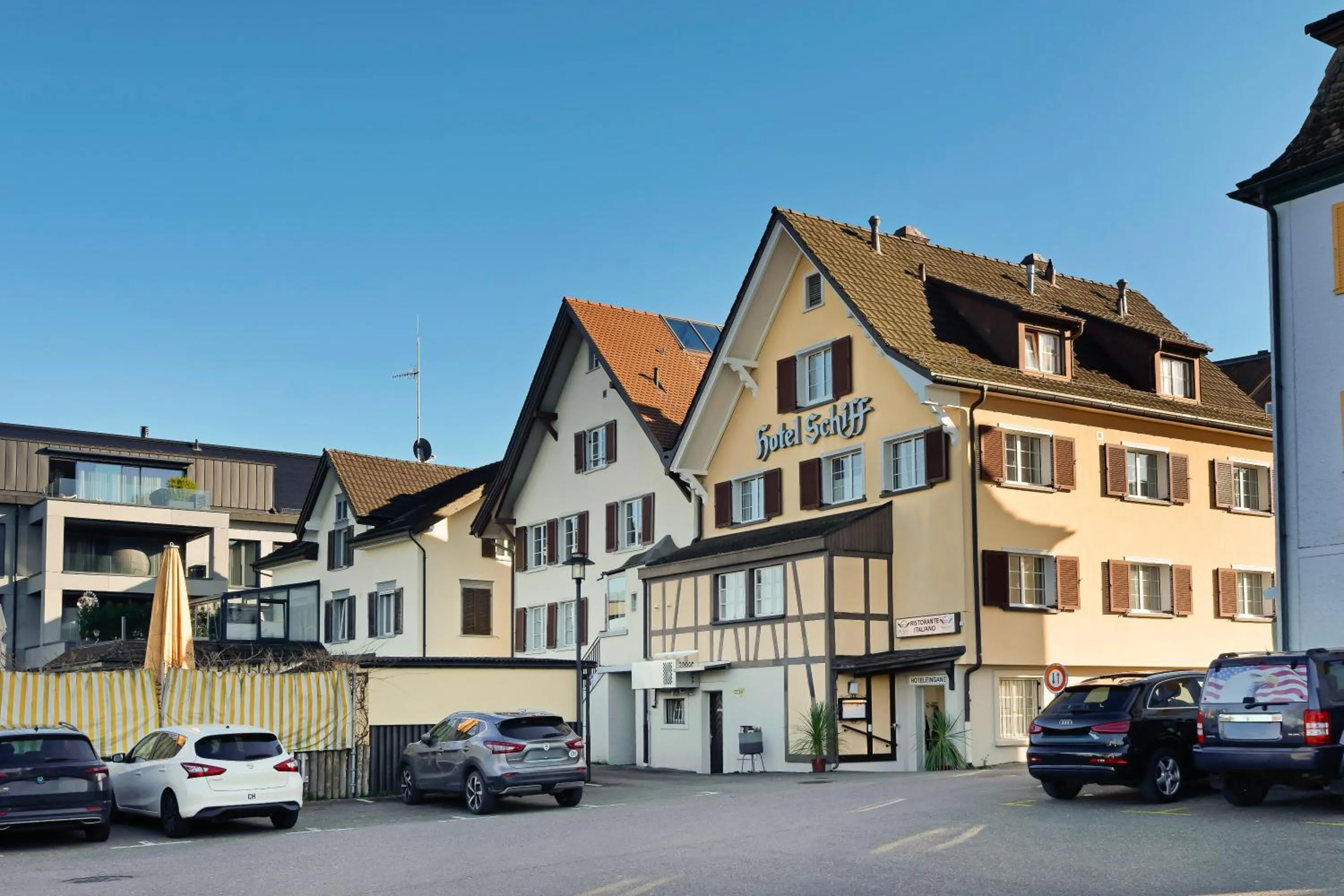 Property building in Hotel Schiff