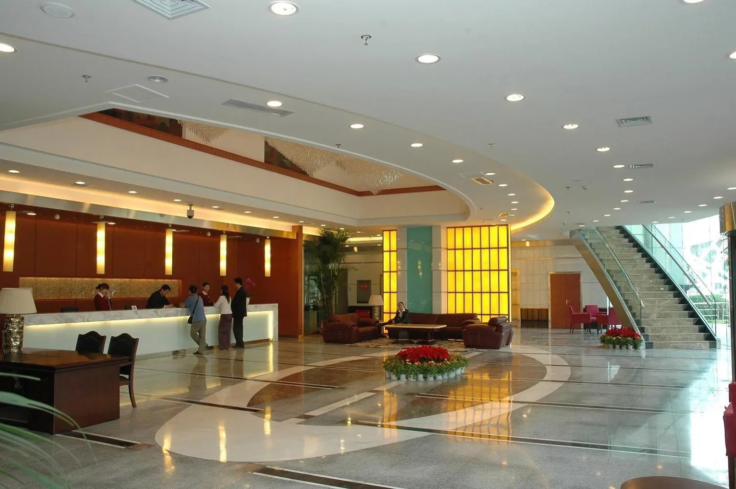 Lobby or reception in Ramada Encore by Wyndham Wuhan Int'l Conference Center