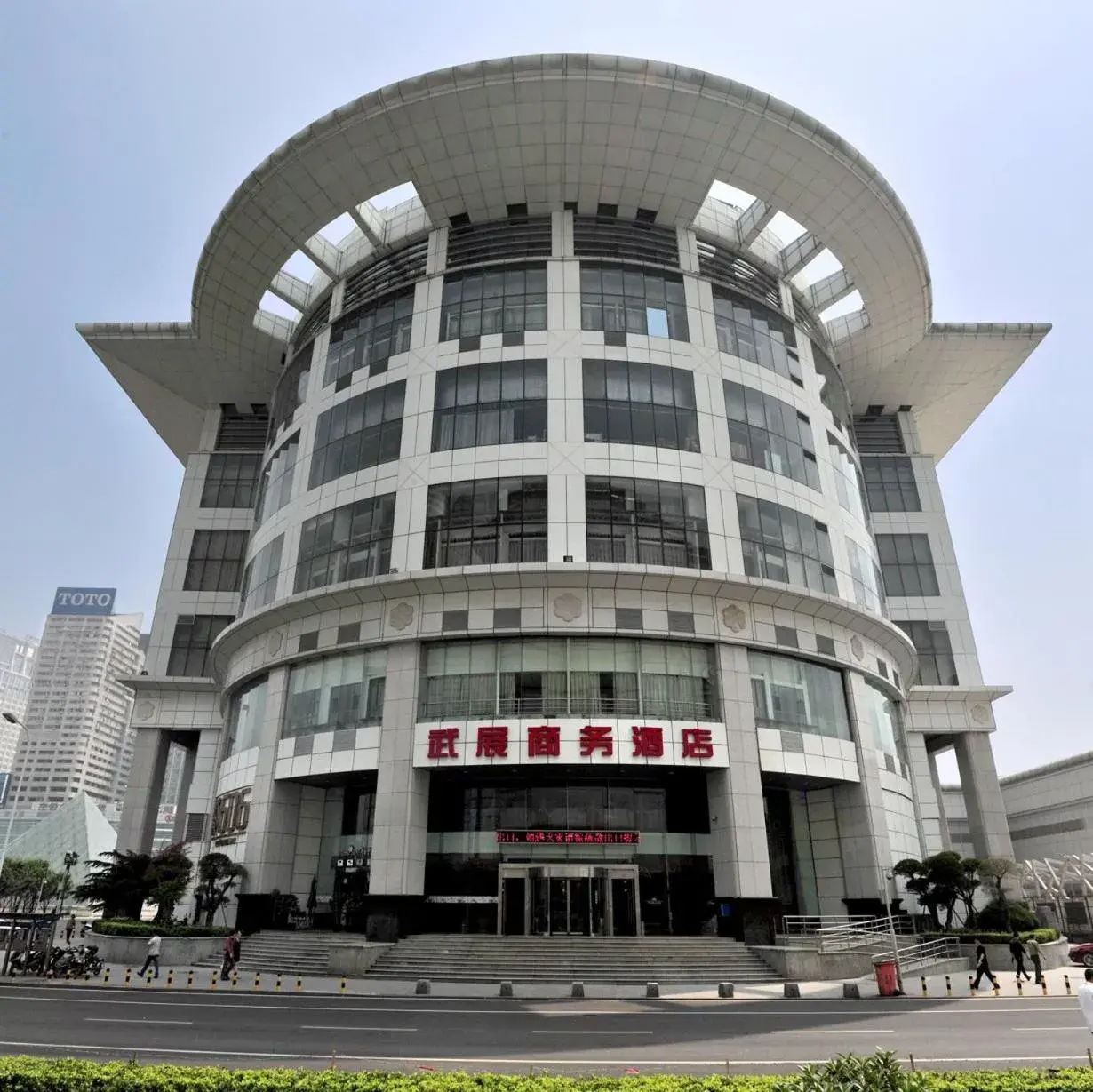 Property building in Ramada Encore by Wyndham Wuhan Int'l Conference Center Property building in Ramada Encore by Wyndham Wuhan Int'l Conference Center