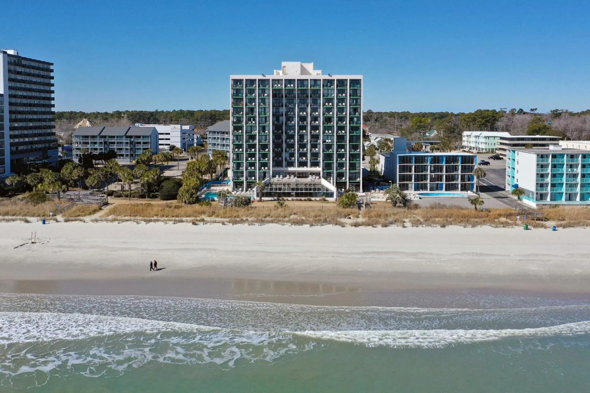 Beach in Ocean Park Resort