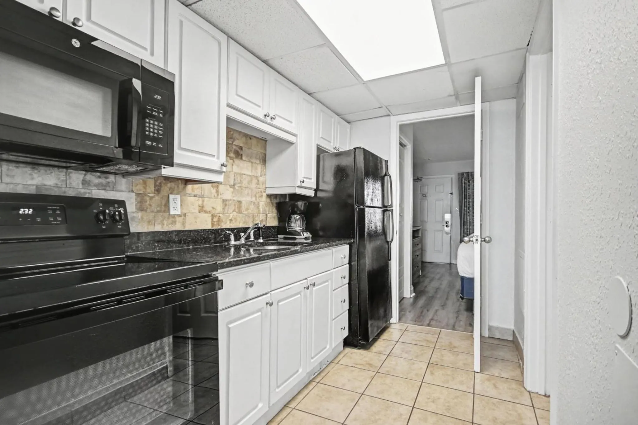 kitchen in Ocean Park Resort