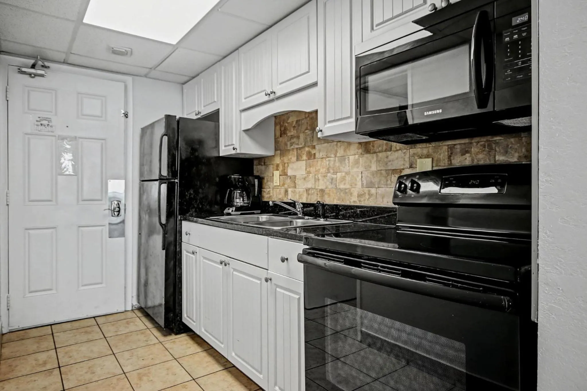kitchen in Ocean Park Resort