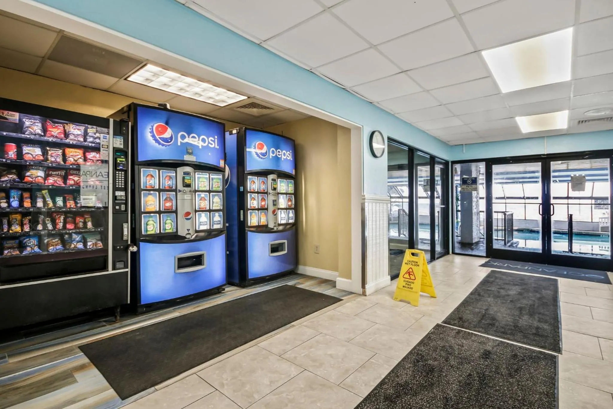vending machine in Ocean Park Resort
