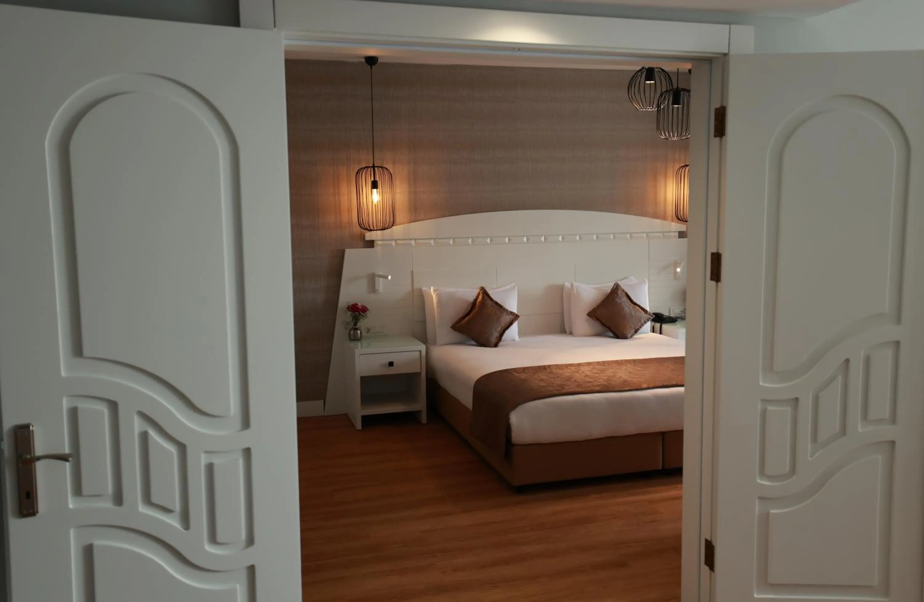 Bed in Nova Plaza Orion Hotel