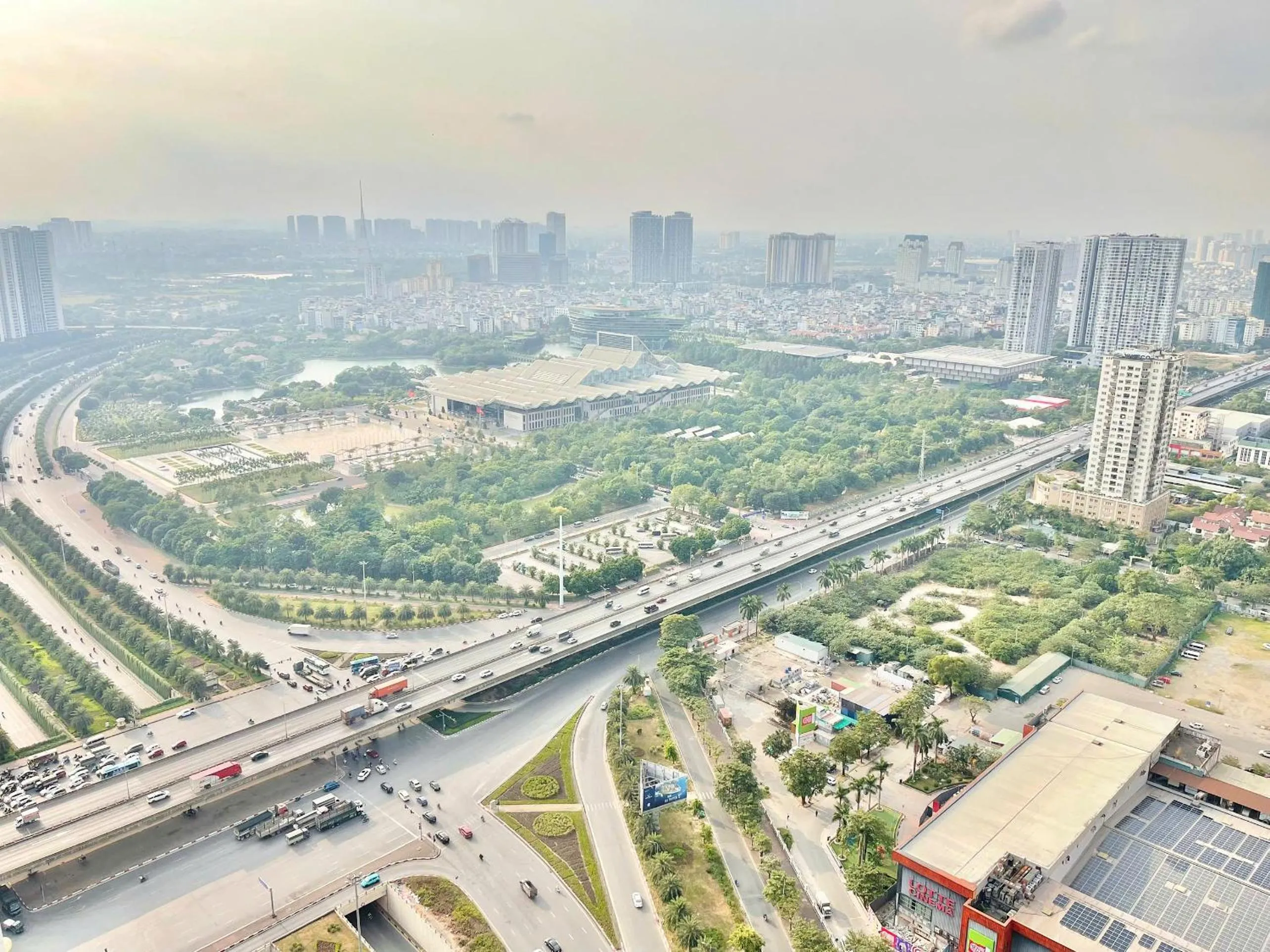 City view in Vinhomes D'capital Premium Apartment