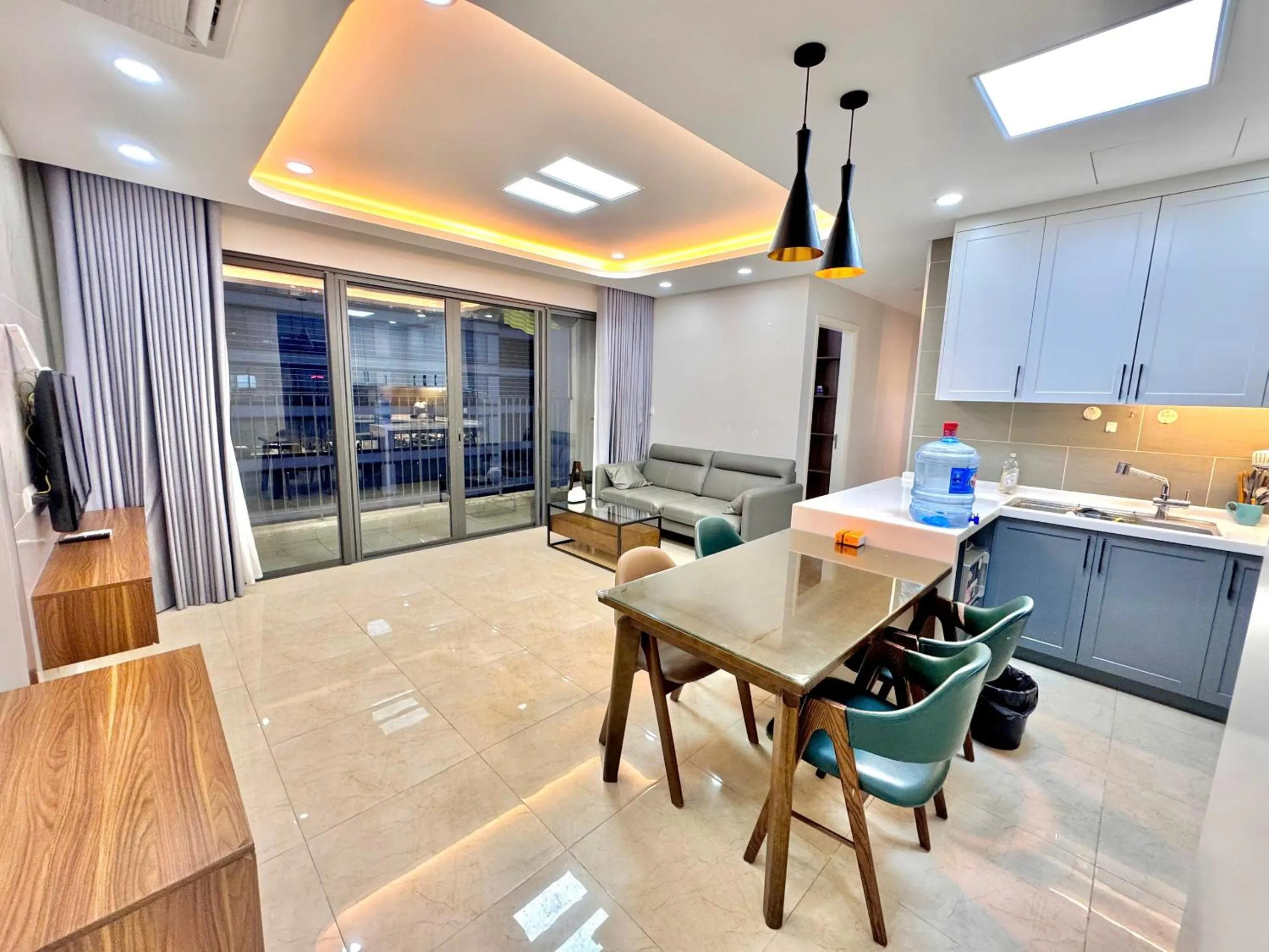 Living room in Vinhomes D'capital Premium Apartment