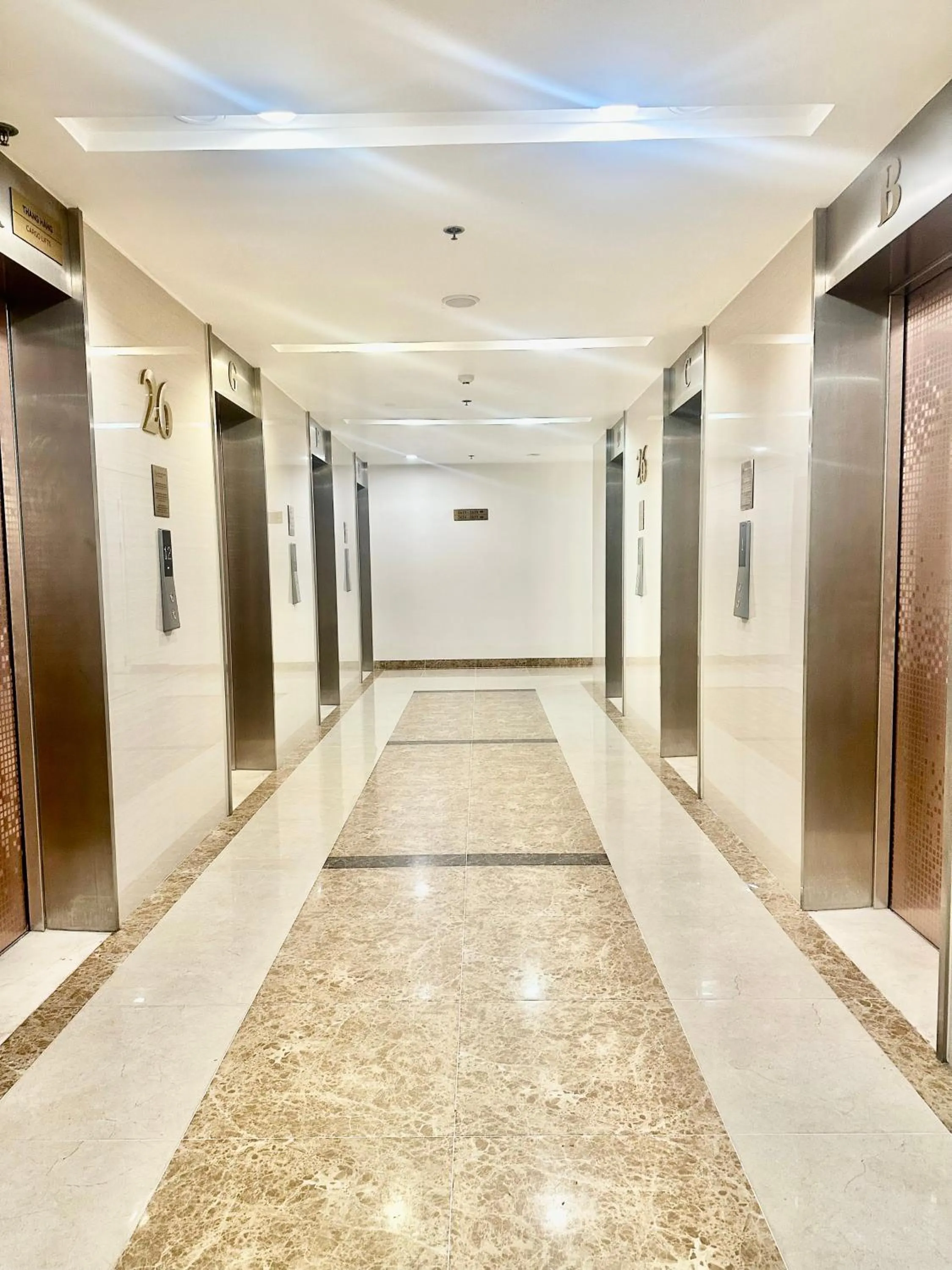 elevator in Vinhomes D'capital Premium Apartment