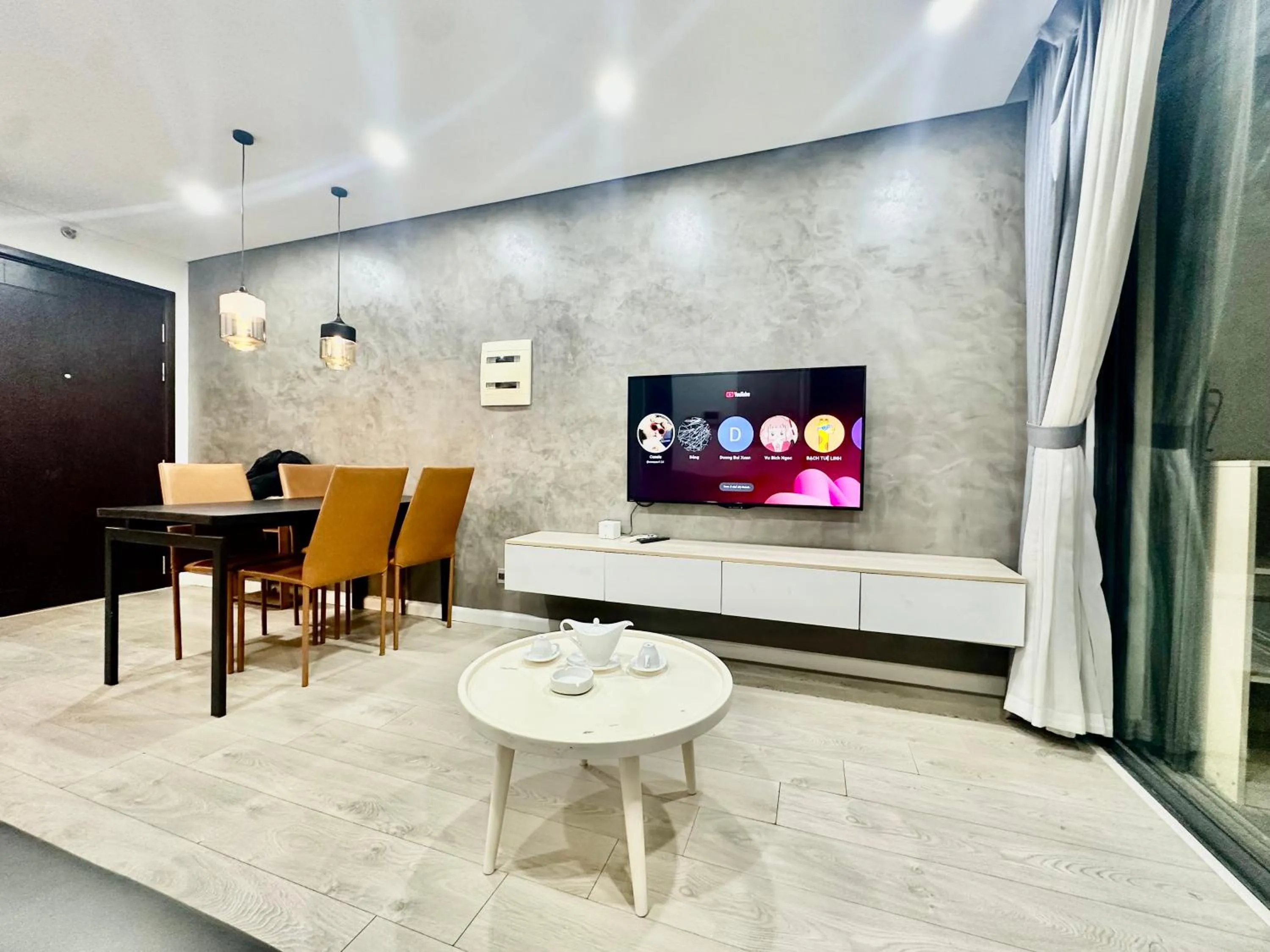 TV and multimedia in Vinhomes D'capital Premium Apartment