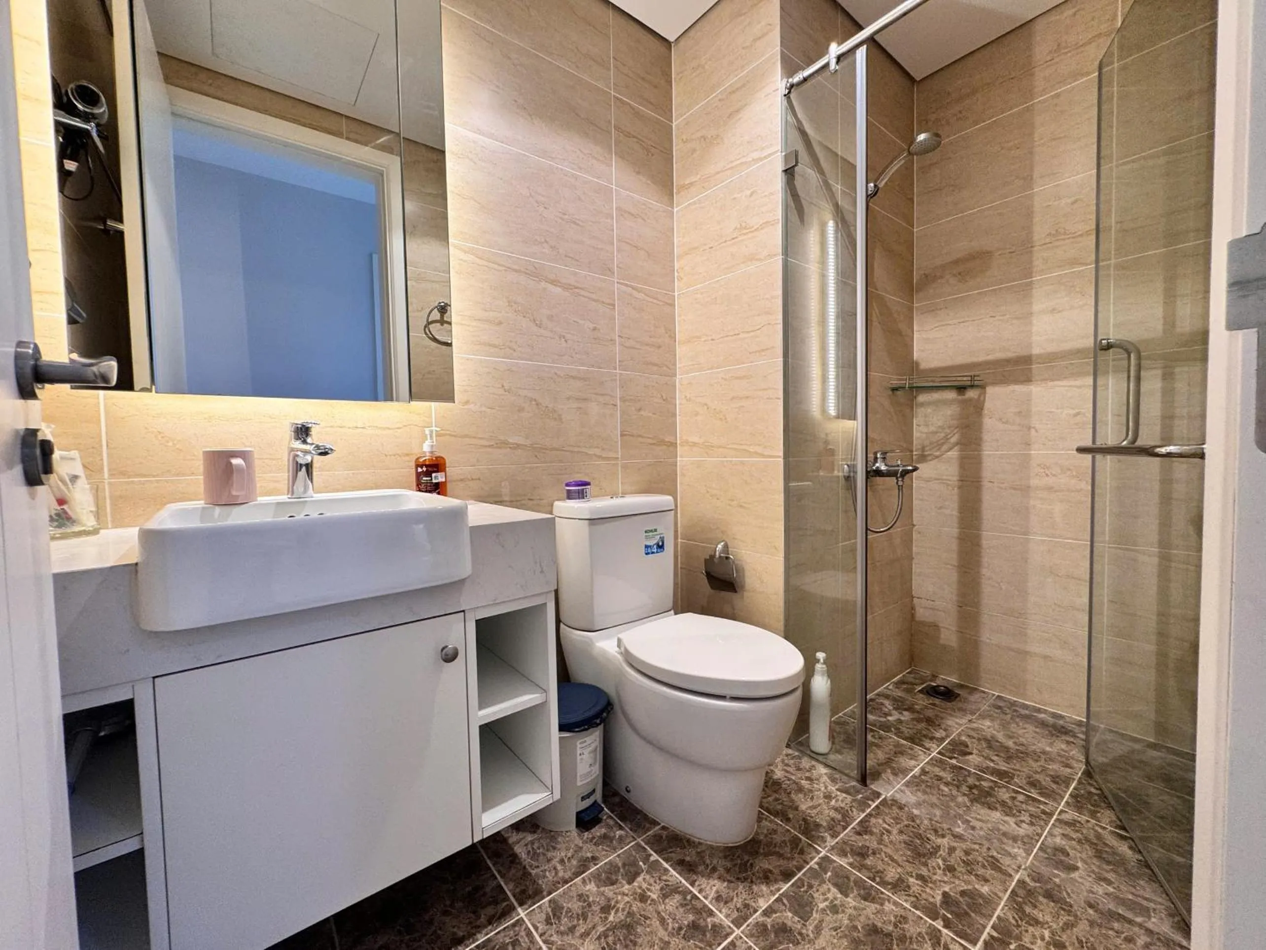 Shower in Vinhomes D'capital Premium Apartment