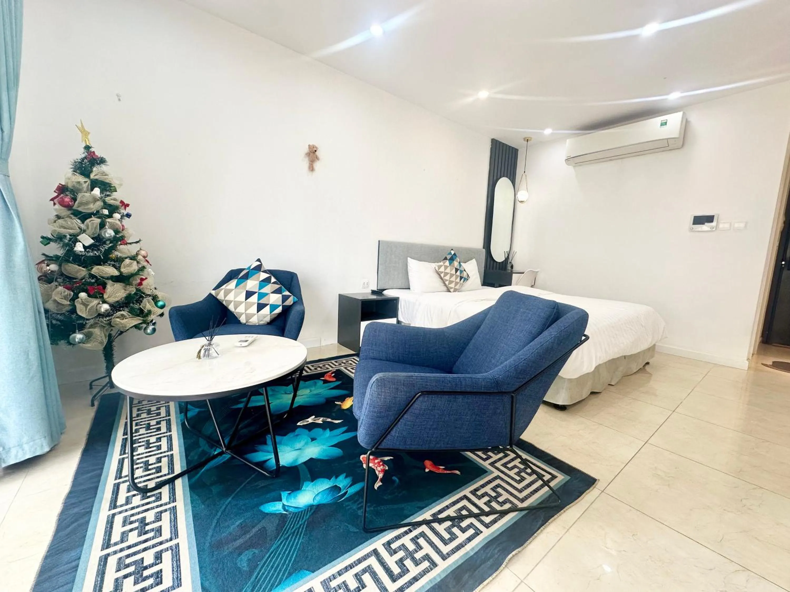 Living room in Vinhomes D'capital Premium Apartment