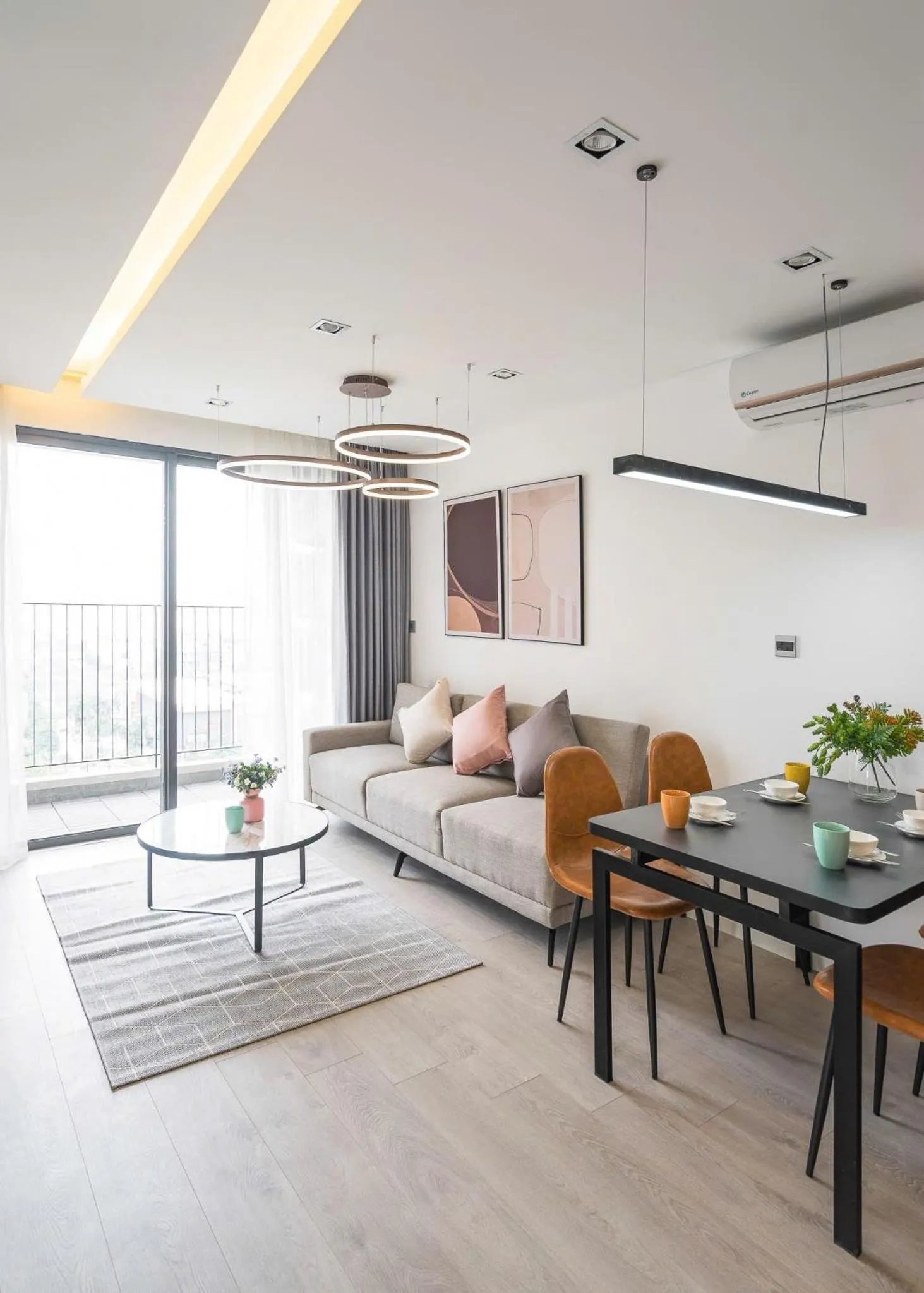 Living room in Vinhomes D'capital Premium Apartment