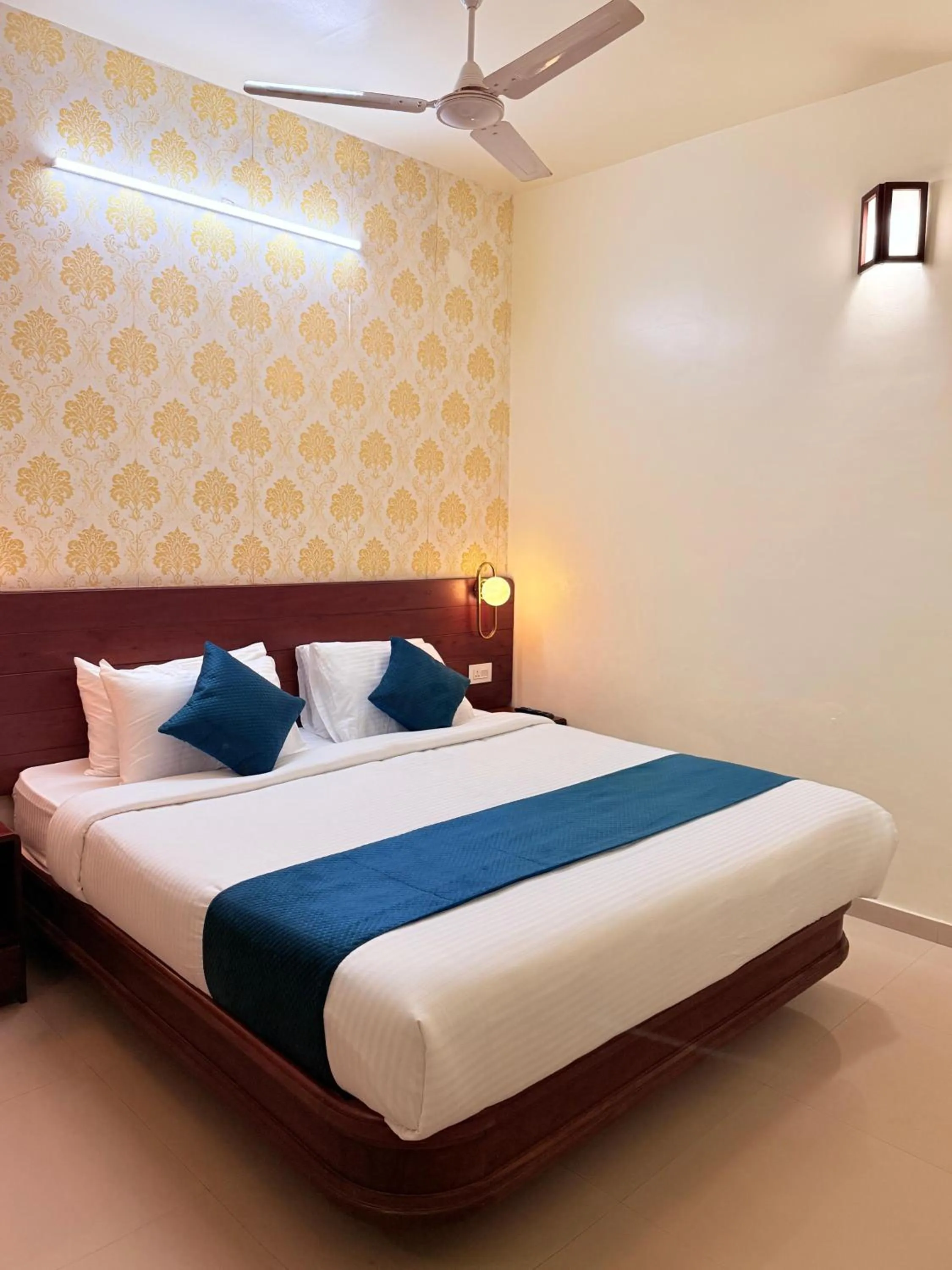 Bed in Vythiri Greens Holiday Resorts