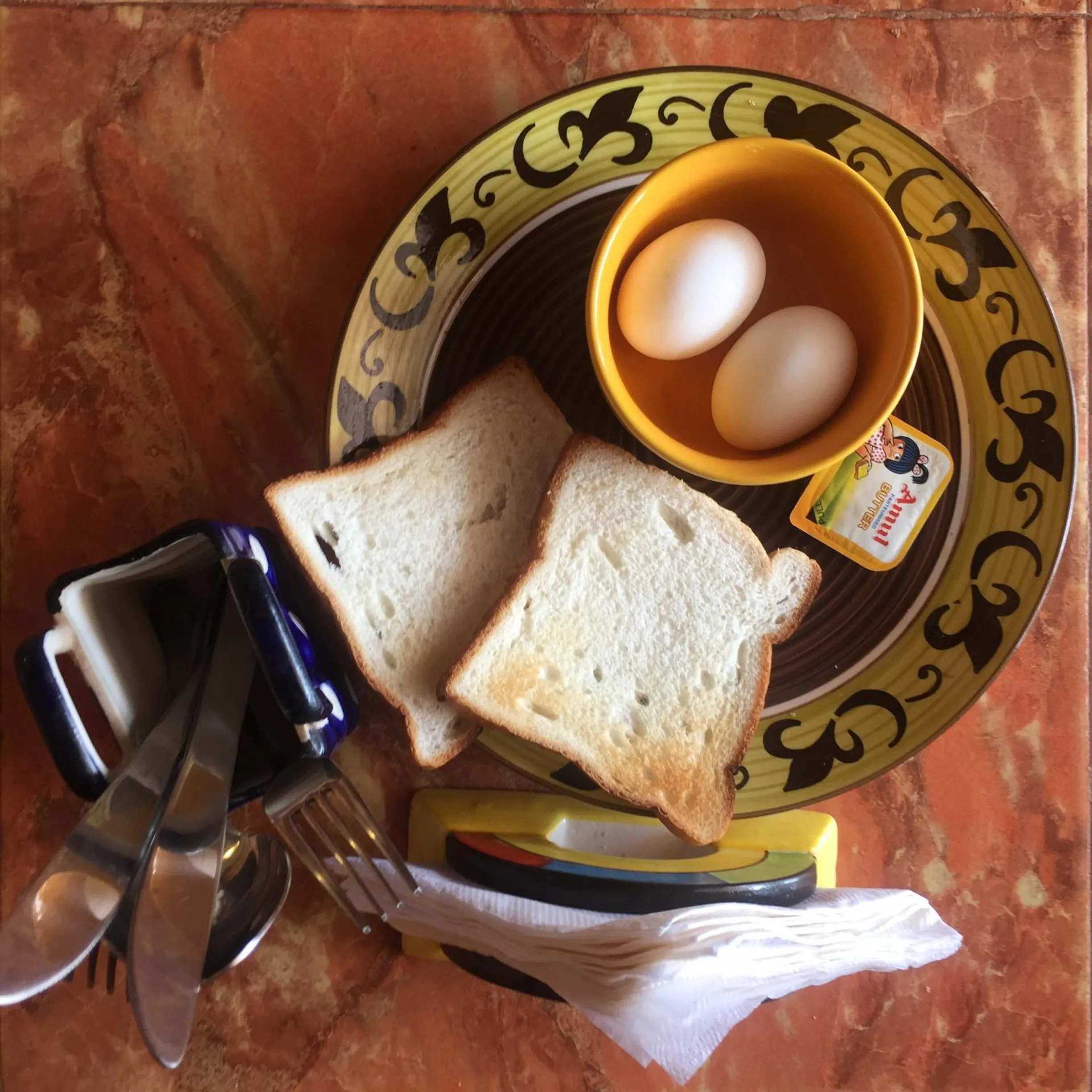 Food close-up in Villa Baywalk Goa - 200 meters from Morjim Beach