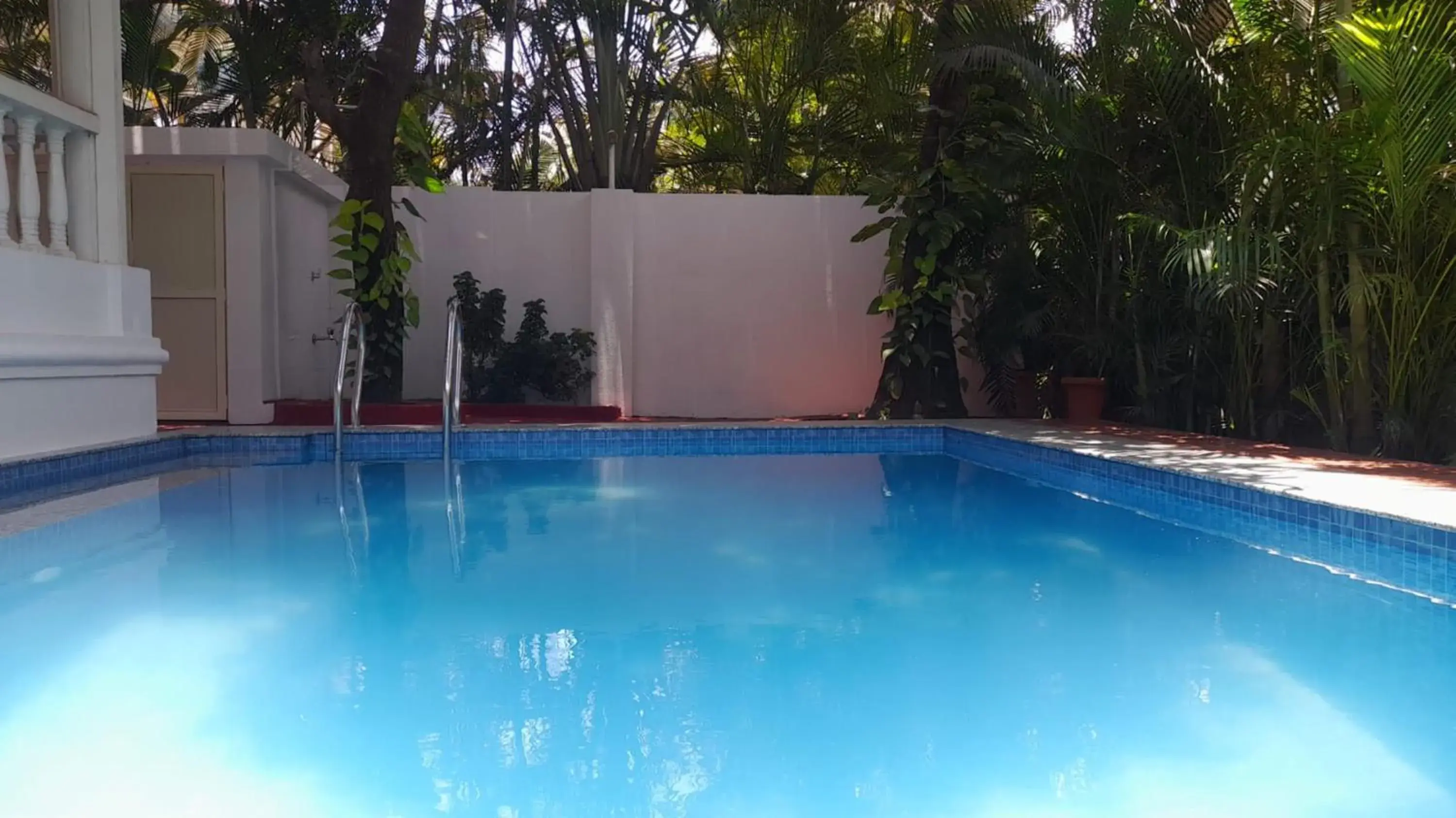 Pool view in Villa Baywalk Goa - 200 meters from Morjim Beach Pool view in Villa Baywalk Goa - 200 meters from Morjim Beach