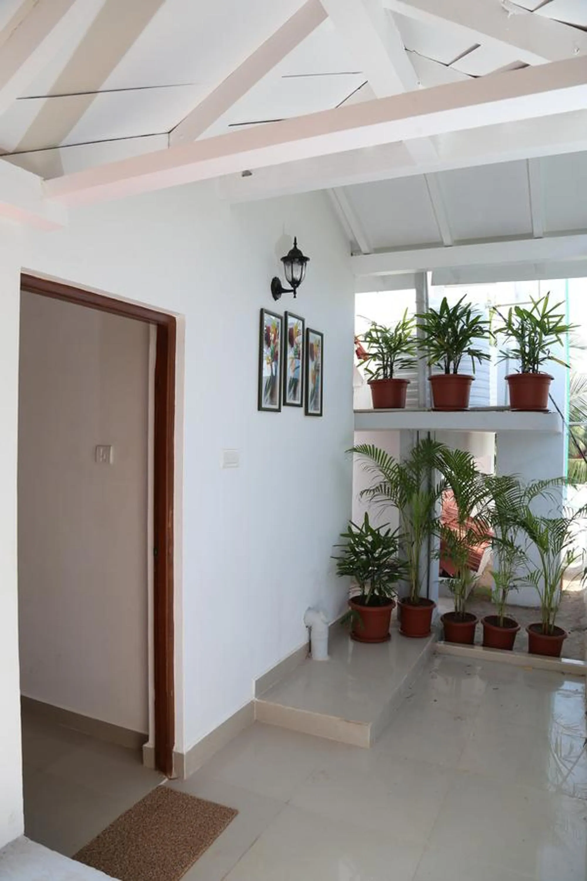 Garden in Villa Baywalk Goa - 200 meters from Morjim Beach