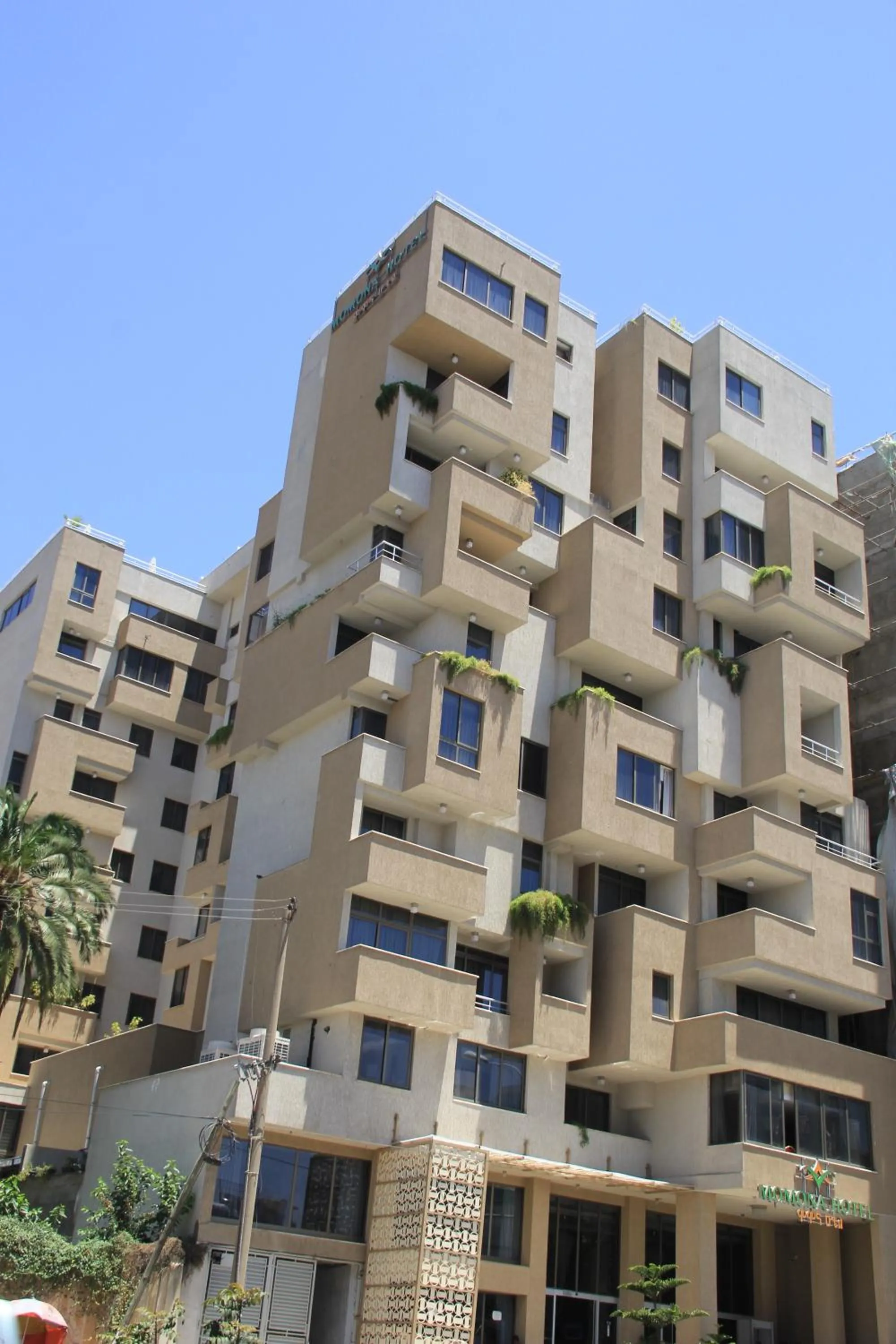 Property building in Momona Hotel