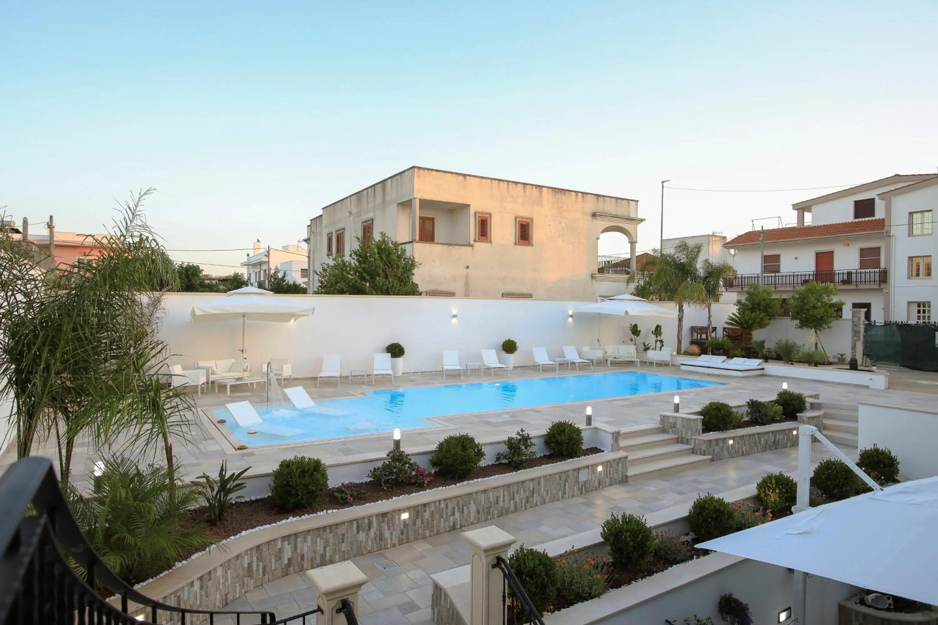 Pool view in Il Baiocco affittacamere piscina & SPA