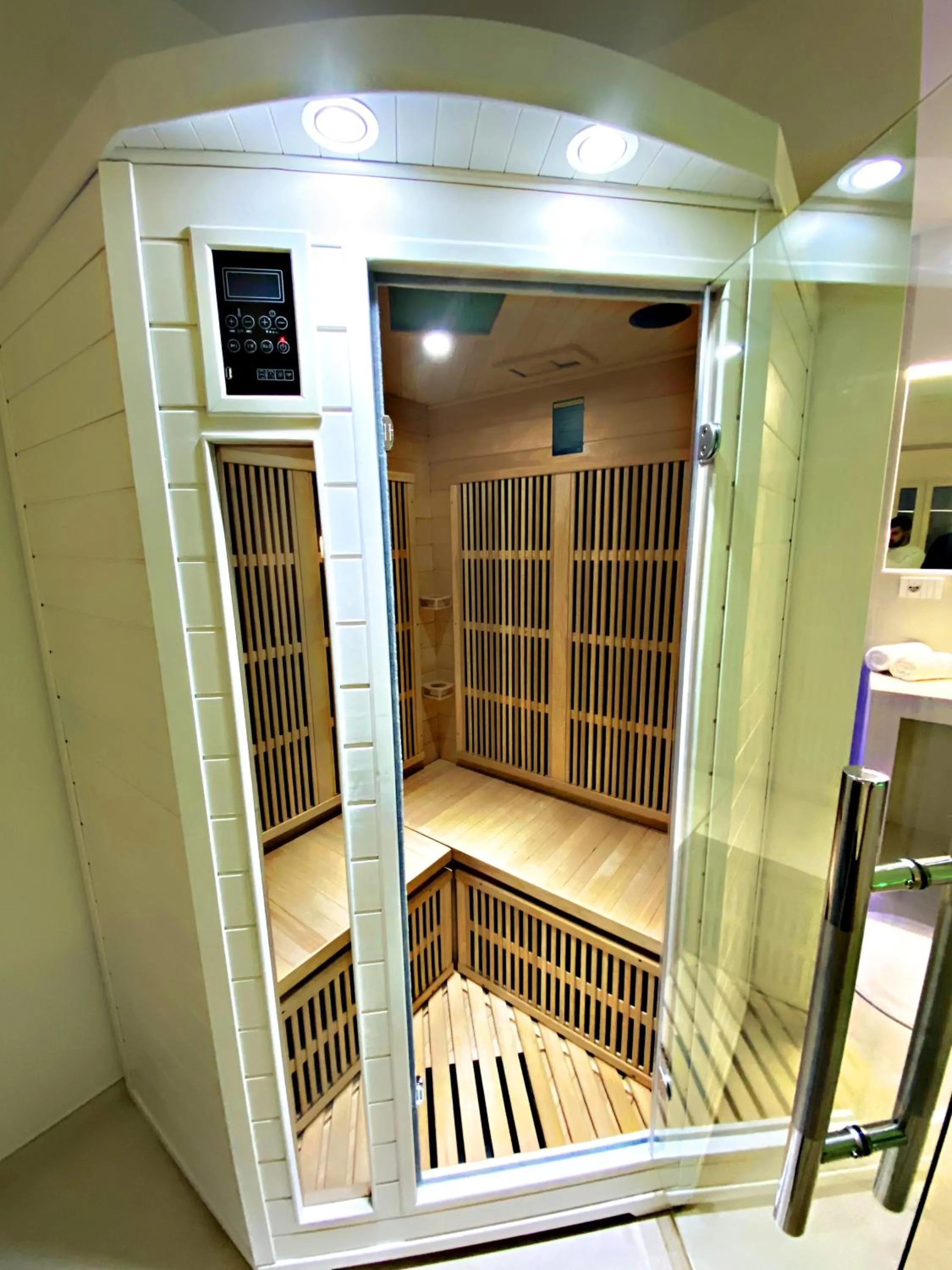 Sauna in Il Baiocco affittacamere piscina & SPA