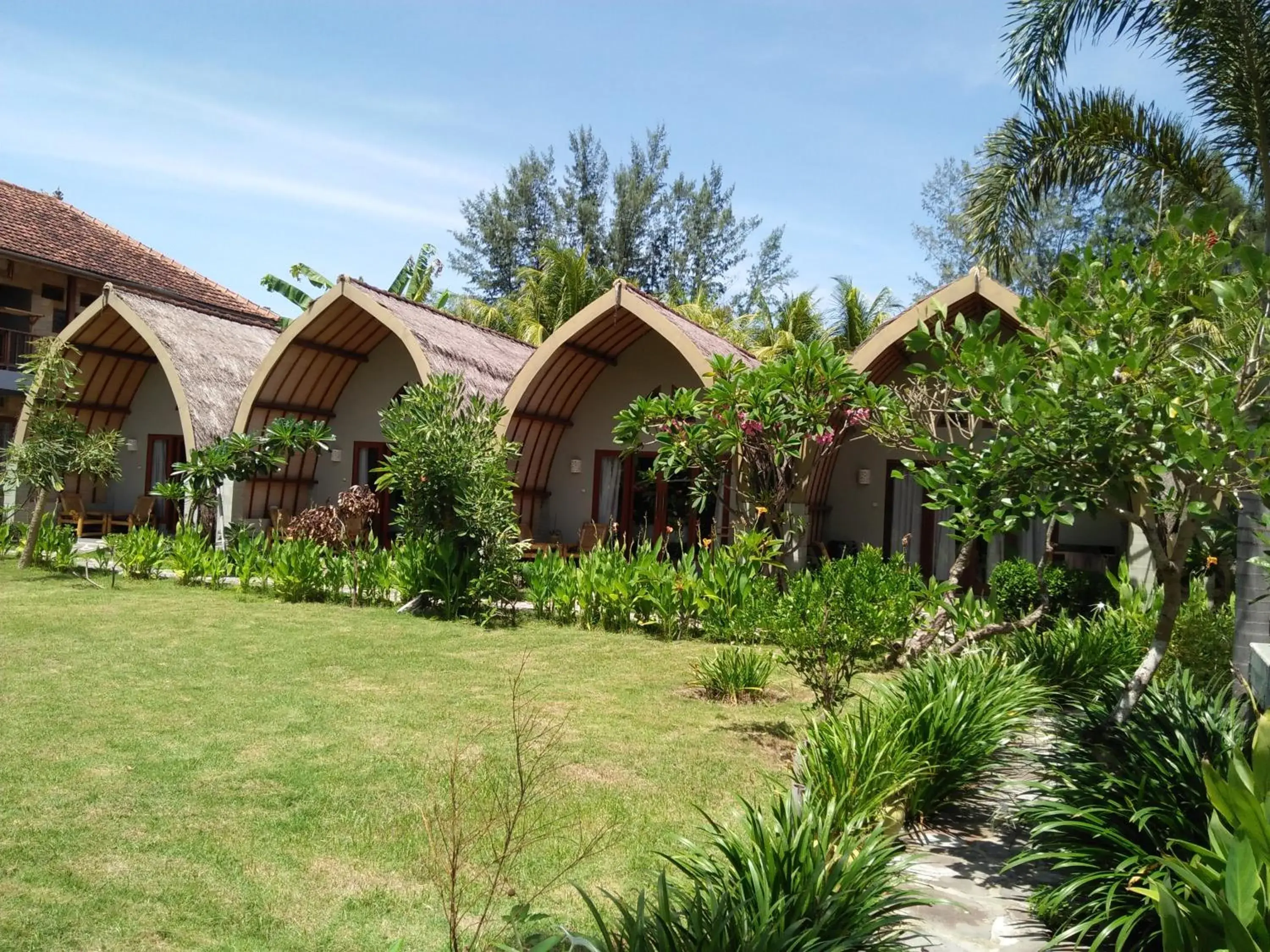 Garden view in Puri Air Beach Resort & Spa Garden view in Puri Air Beach Resort & Spa