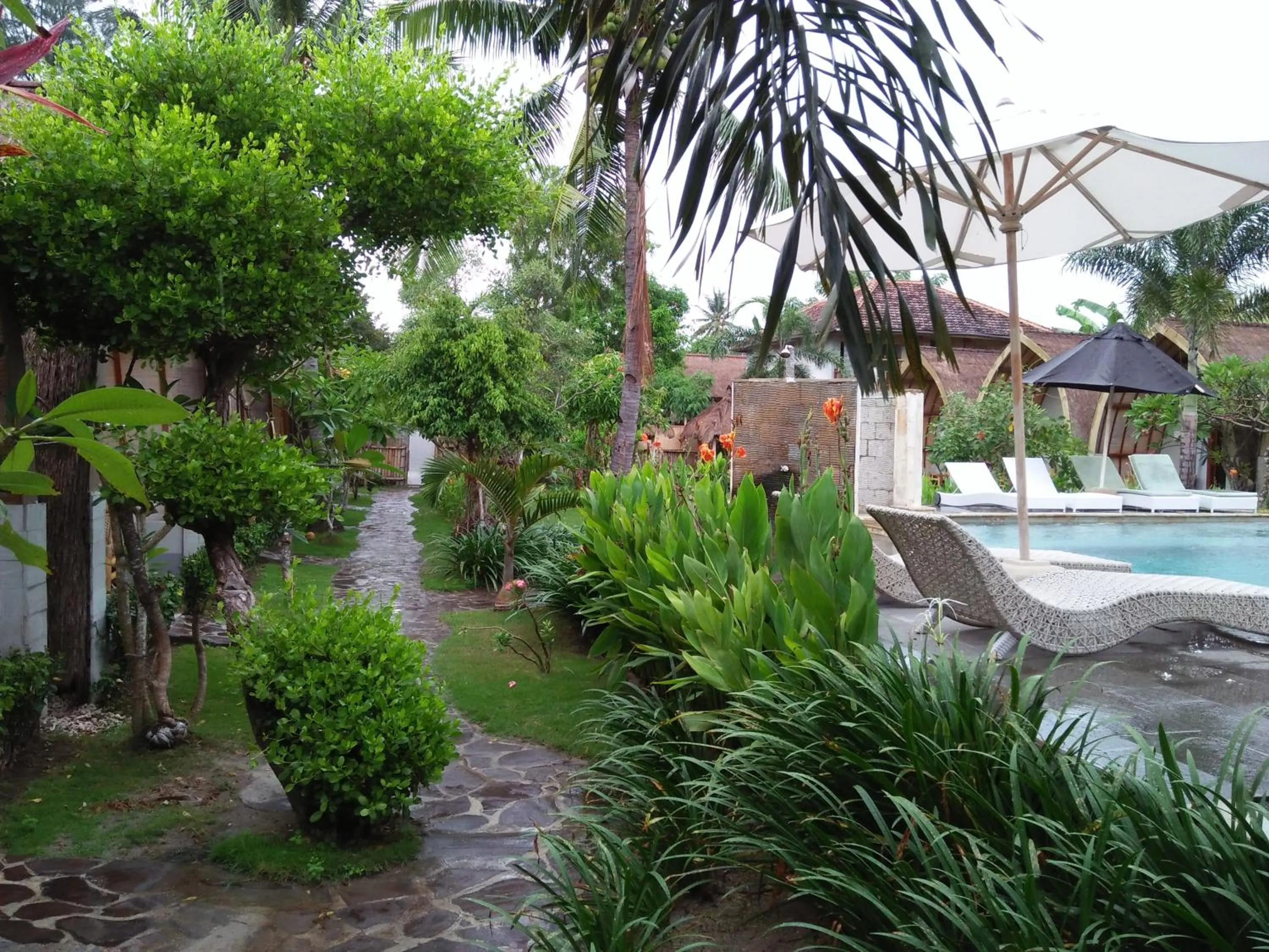 Garden view in Puri Air Beach Resort & Spa
