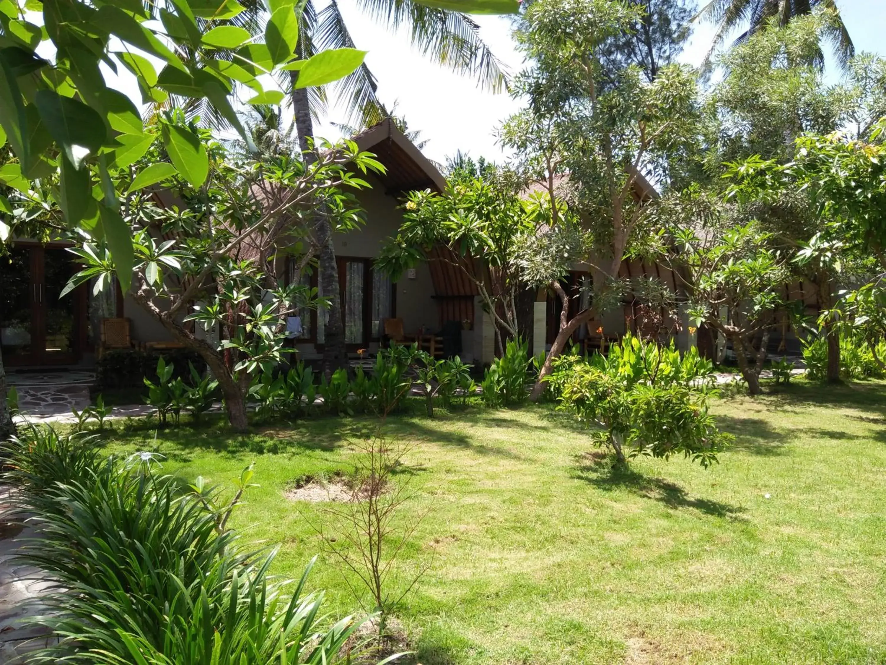 Garden view in Puri Air Beach Resort & Spa Garden view in Puri Air Beach Resort & Spa