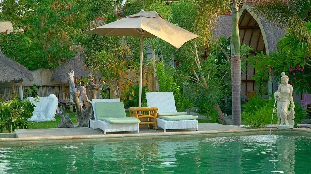 Swimming pool in Puri Air Beach Resort & Spa Swimming pool in Puri Air Beach Resort & Spa