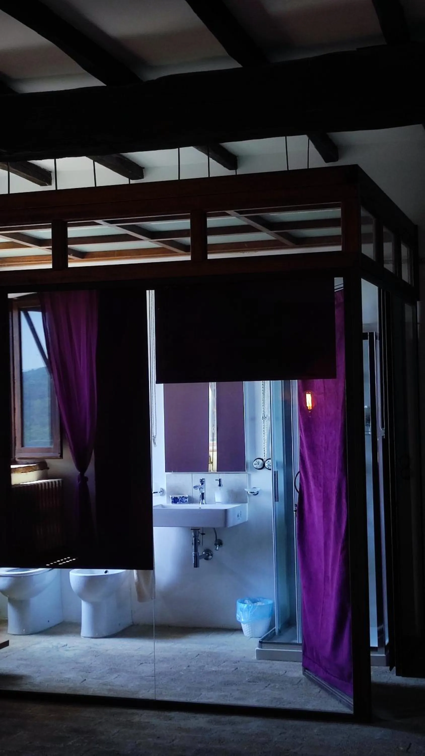 towels, Bed in Libera Mente Civita