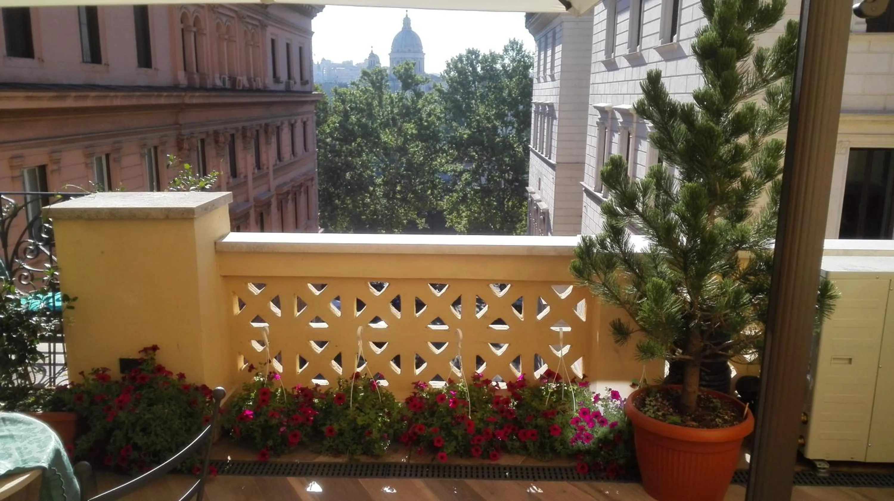 Balcony/Terrace in Residenza Cavallini