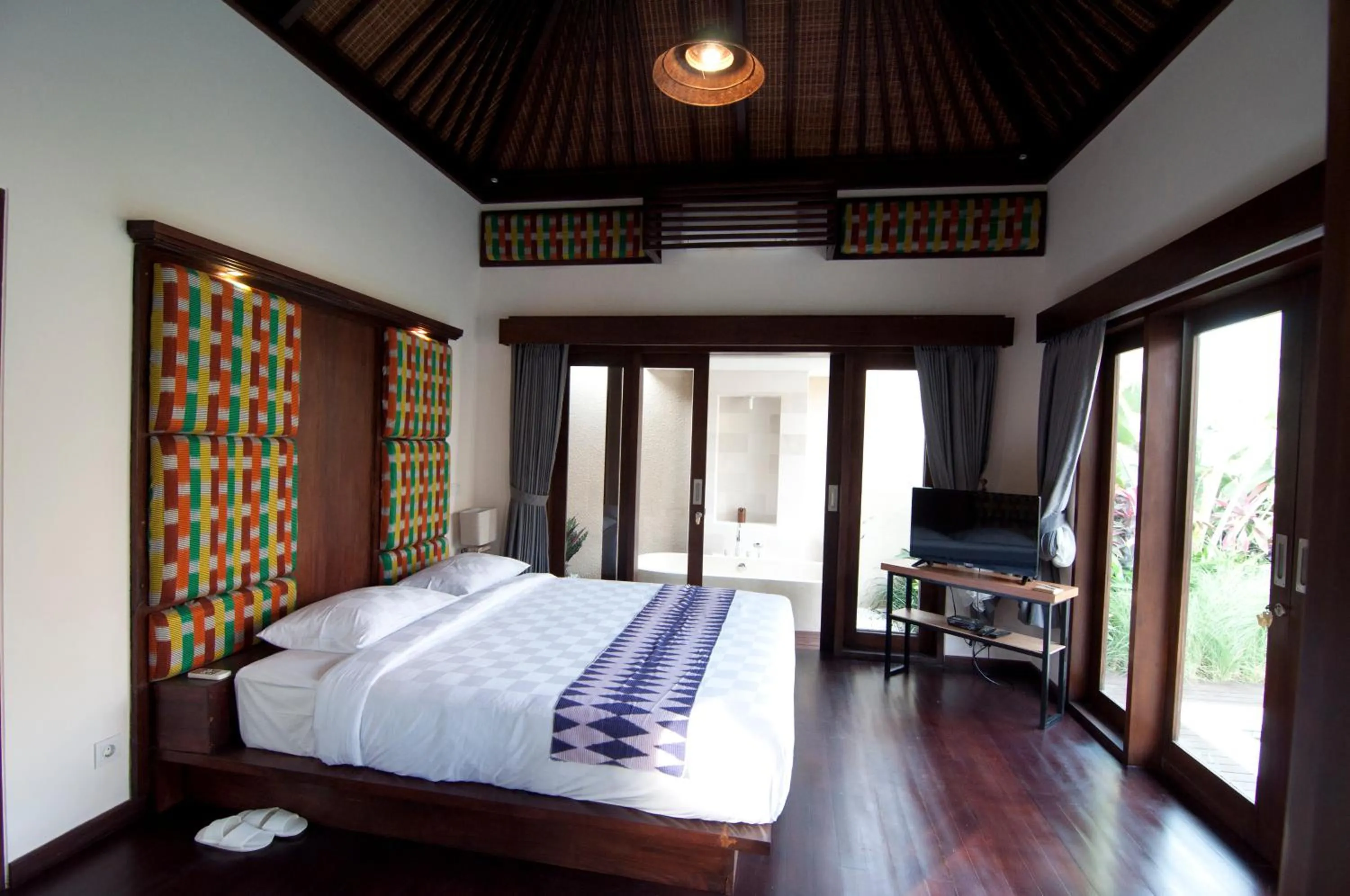 Bedroom, Bed in Villa Puspa