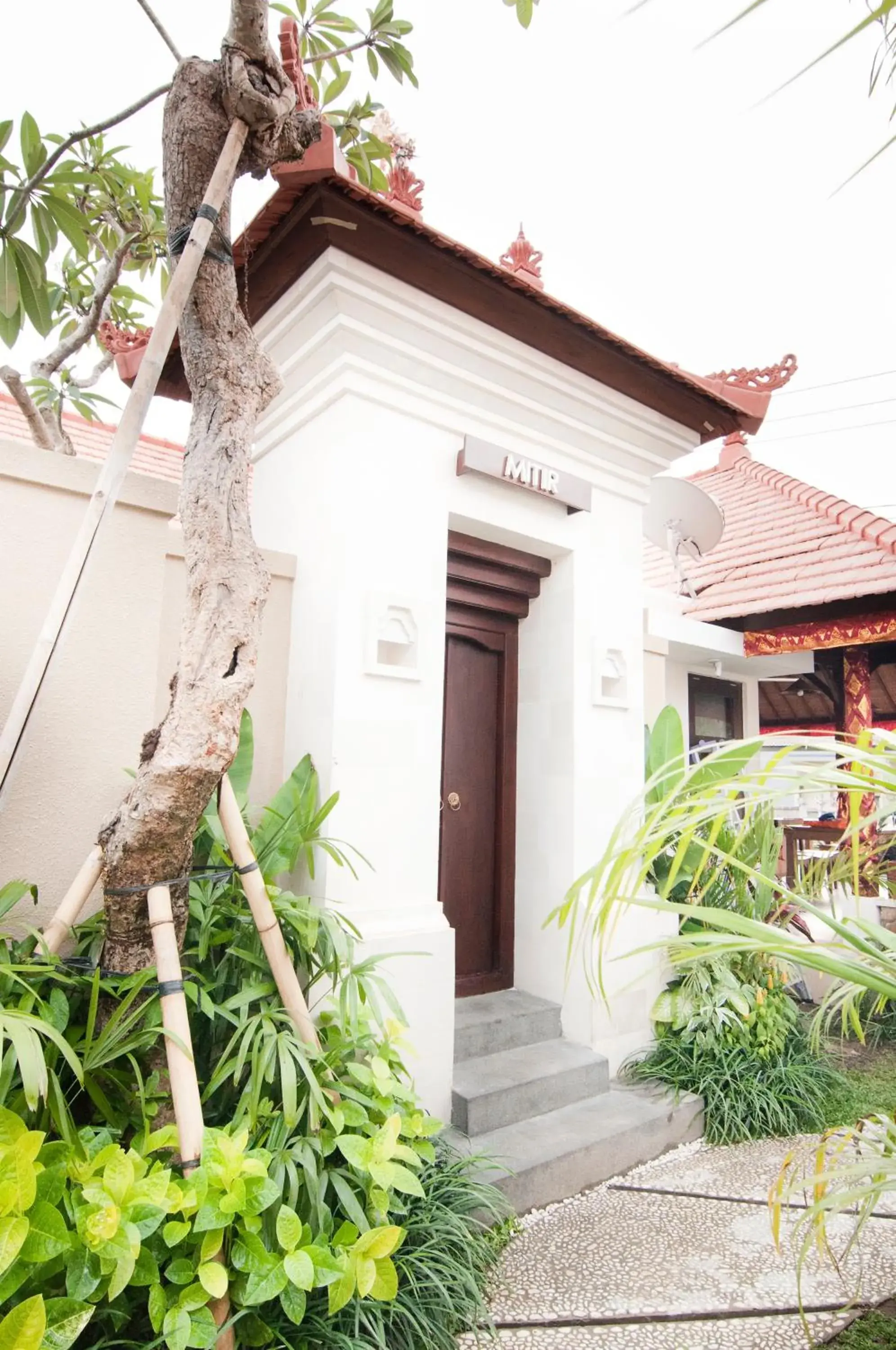Facade/entrance in Villa Puspa Facade/entrance in Villa Puspa
