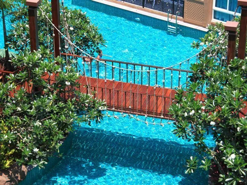 Pool view in Atlantis Condo & Water Park Pattaya By the Sea
