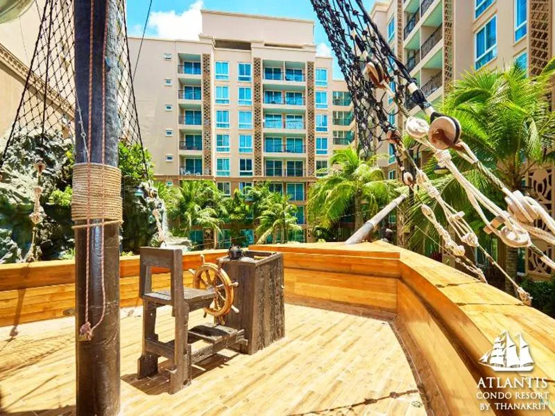 Text overlay in Atlantis Condo & Water Park Pattaya By the Sea