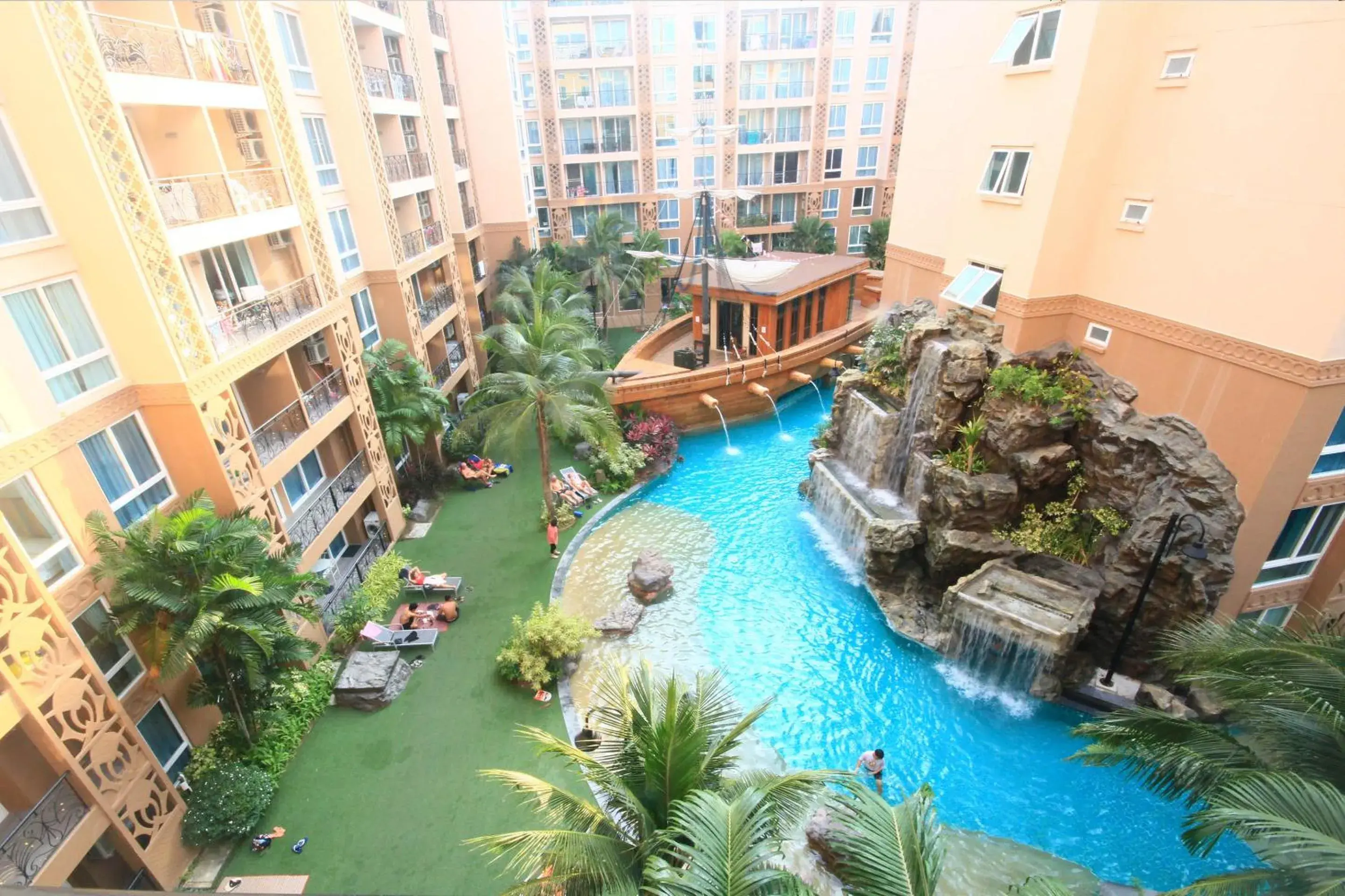 Day, Pool View in Atlantis Condo & Water Park Pattaya By The Sea