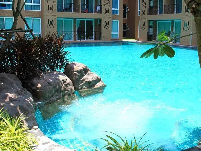 Swimming Pool in Atlantis Condo & Water Park Pattaya By The Sea